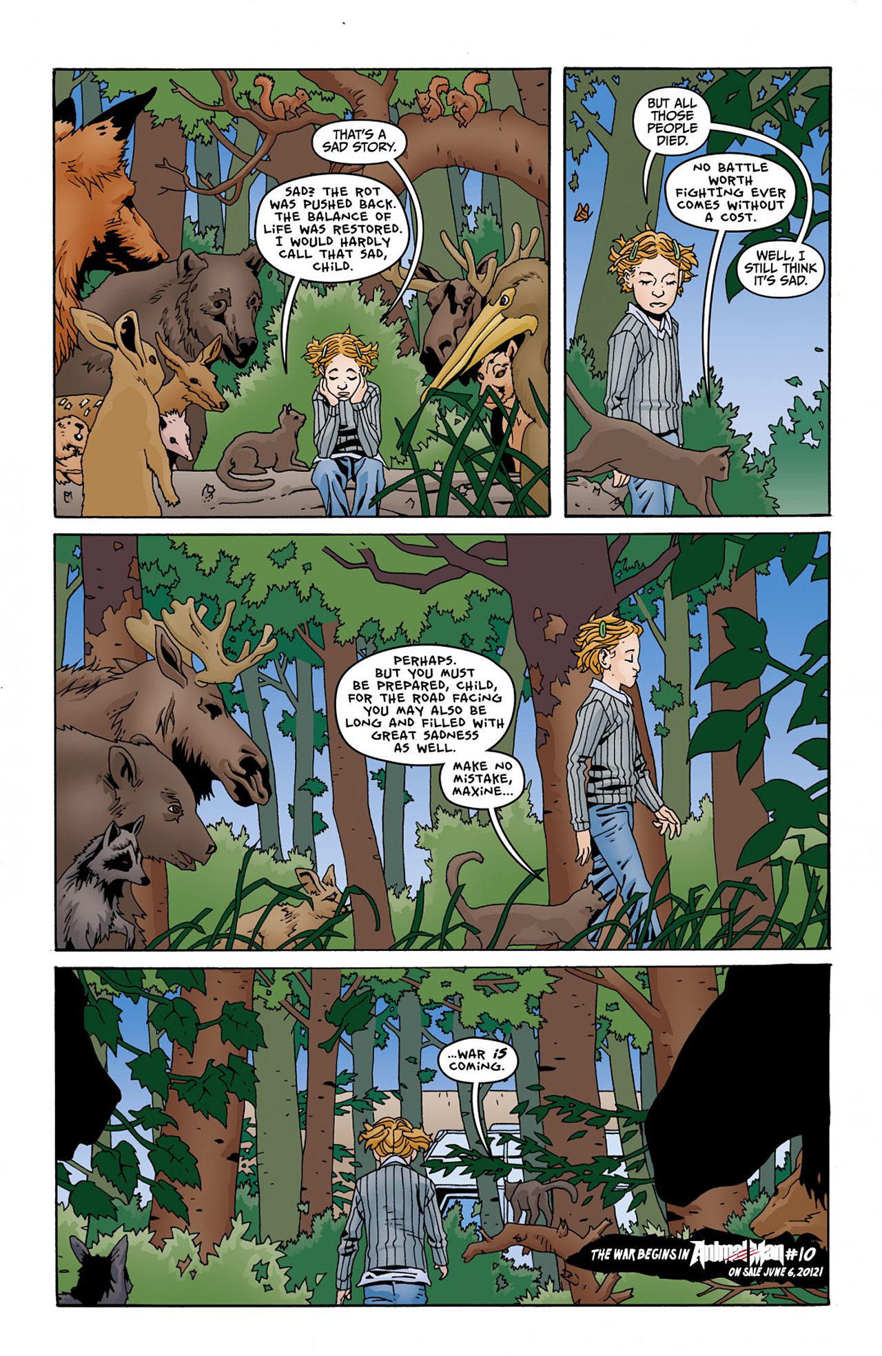 Read online Animal Man (2011) comic -  Issue #Animal Man (2011) _Annual 1 - 37