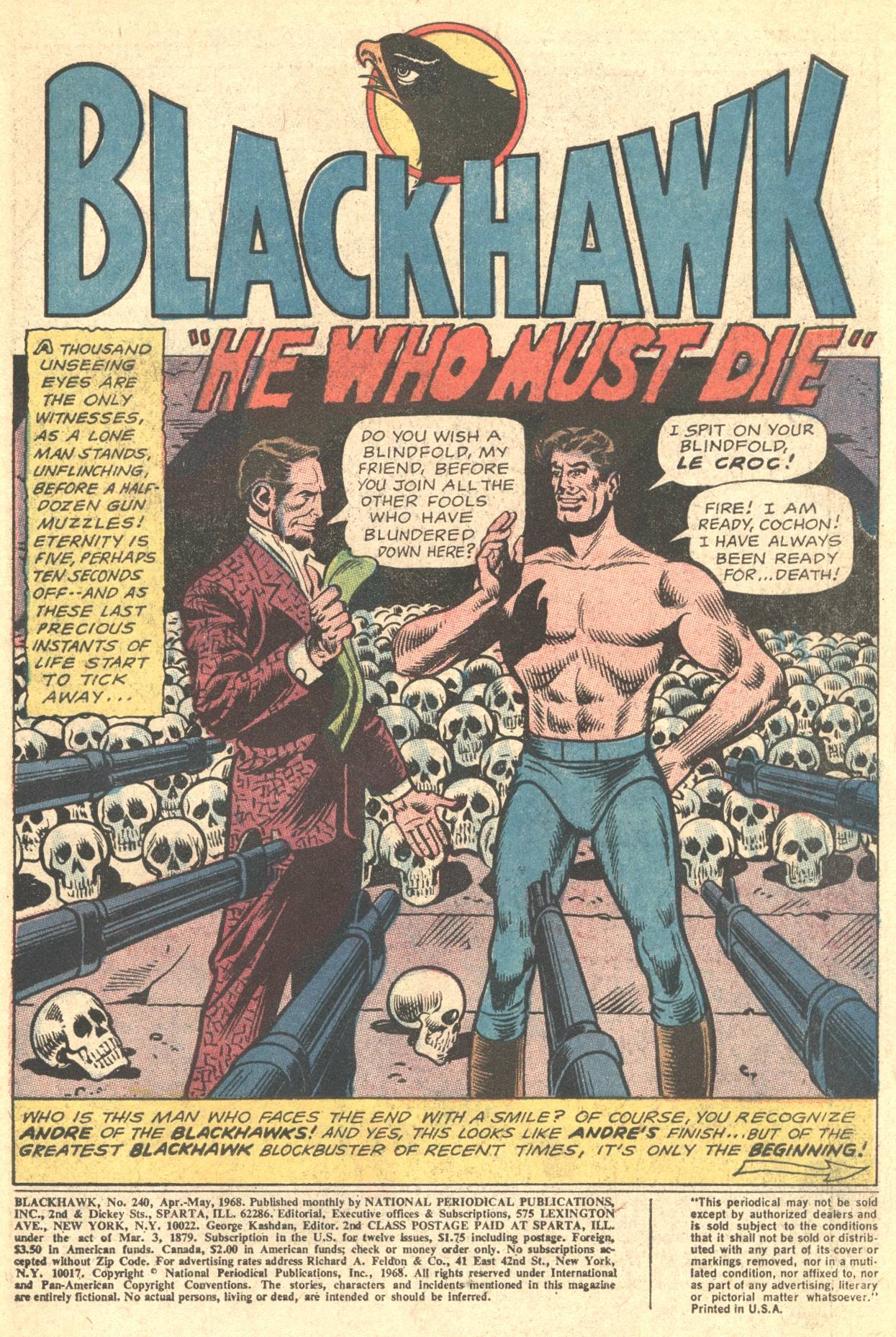 Read online Blackhawk (1957) comic -  Issue #240 - 3