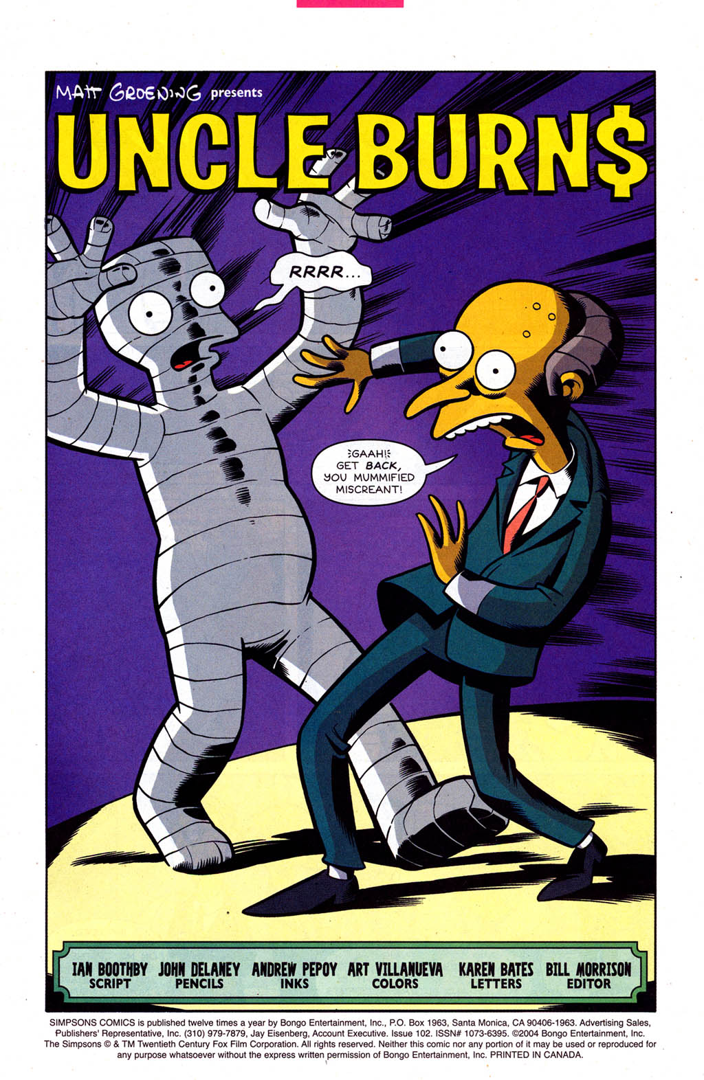 Read online Simpsons Comics comic -  Issue #102 - 2