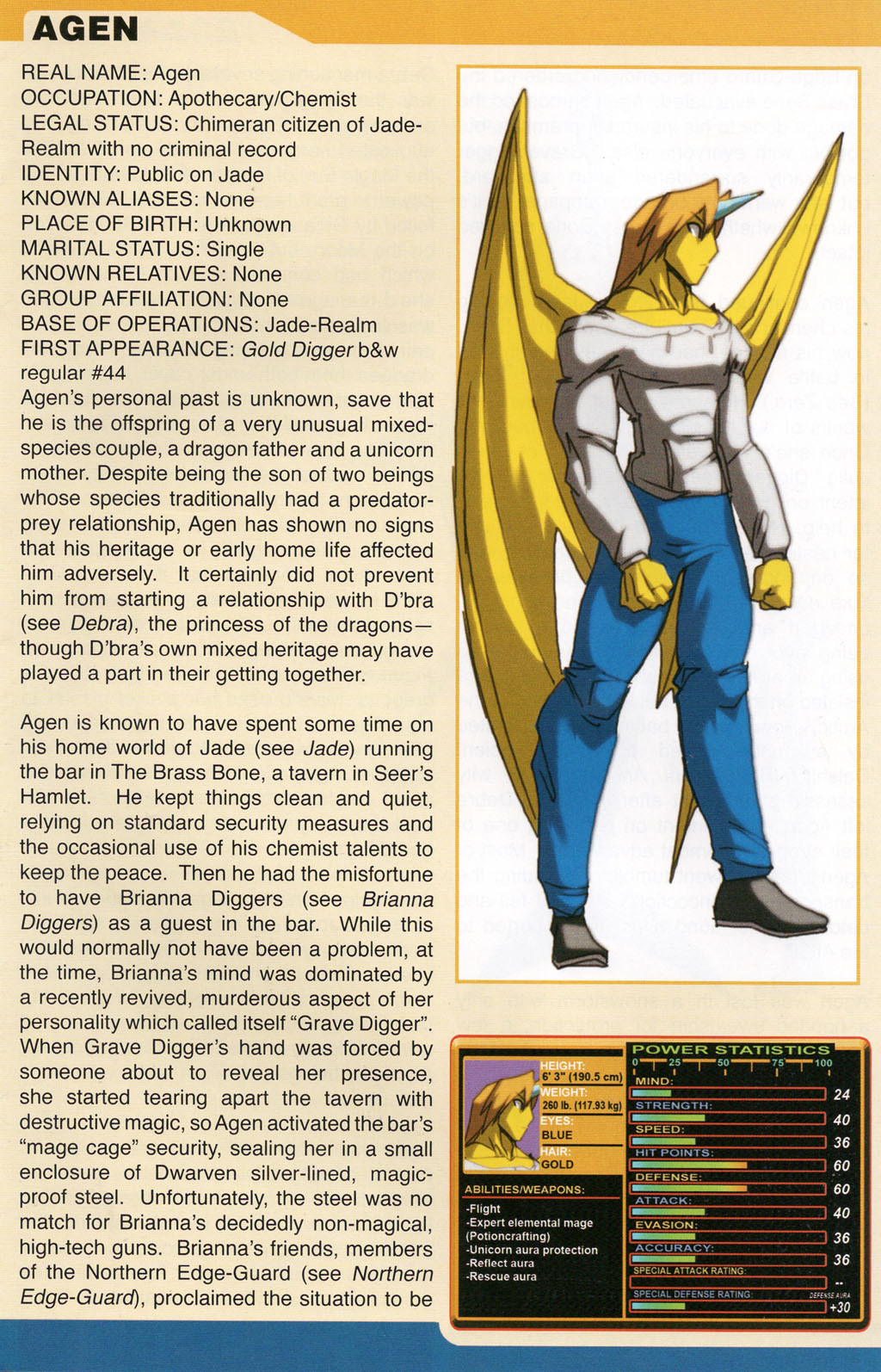 Read online Gold Digger Sourcebook: The Official Handbook of the GD Universe comic -  Issue #17 - 3