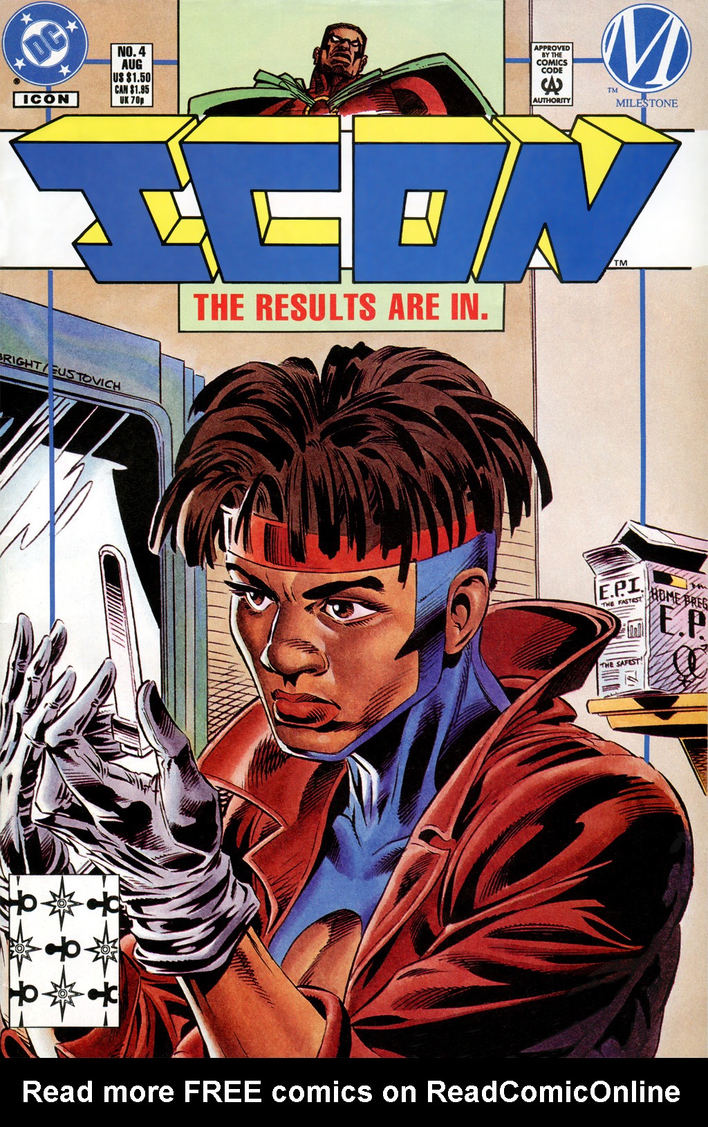 Read online Icon comic -  Issue #4 - 1