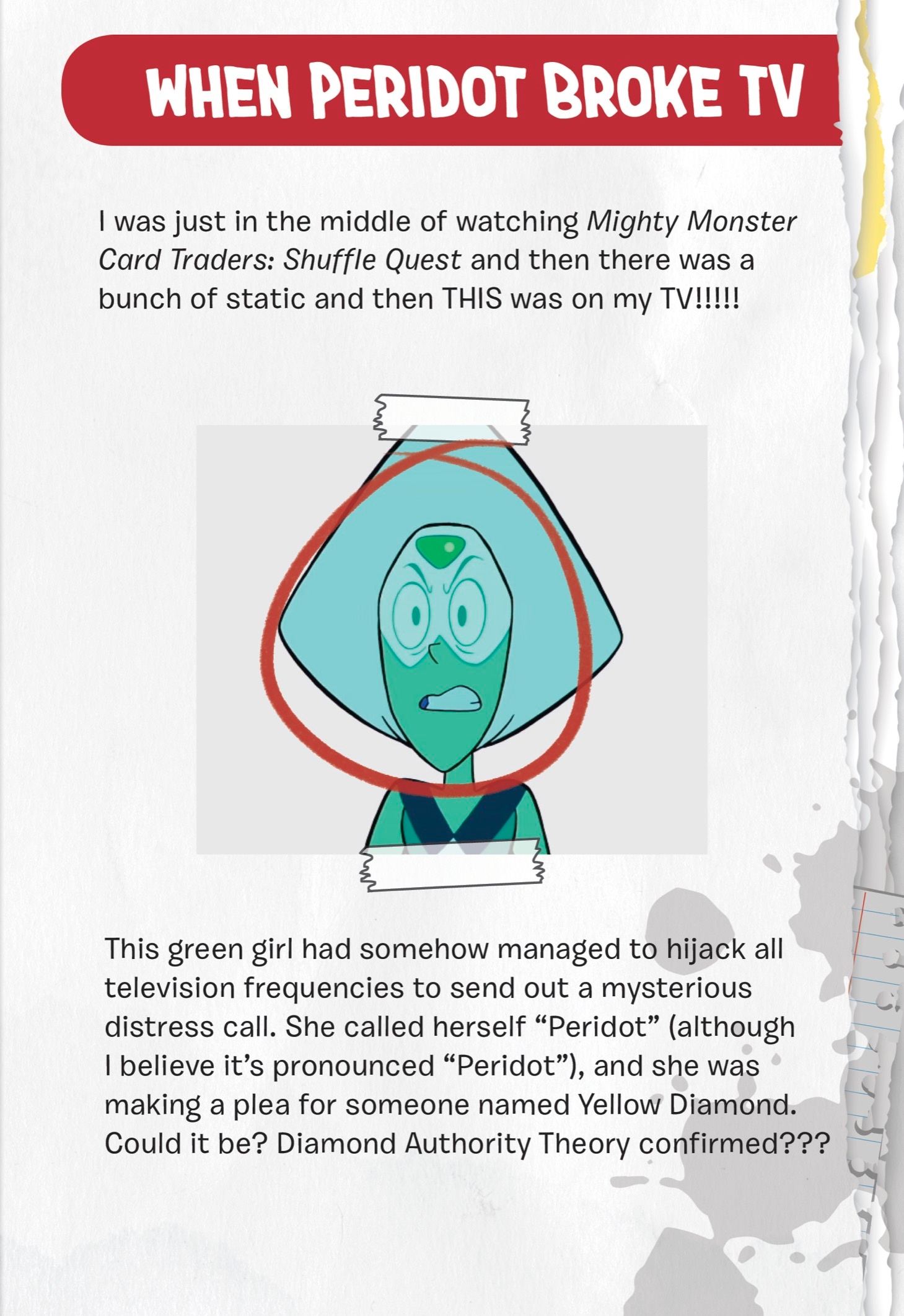 Read online Keep Beach City Weird: You Can't Hide the Truth!!! (Steven Universe) comic -  Issue # TPB - 77