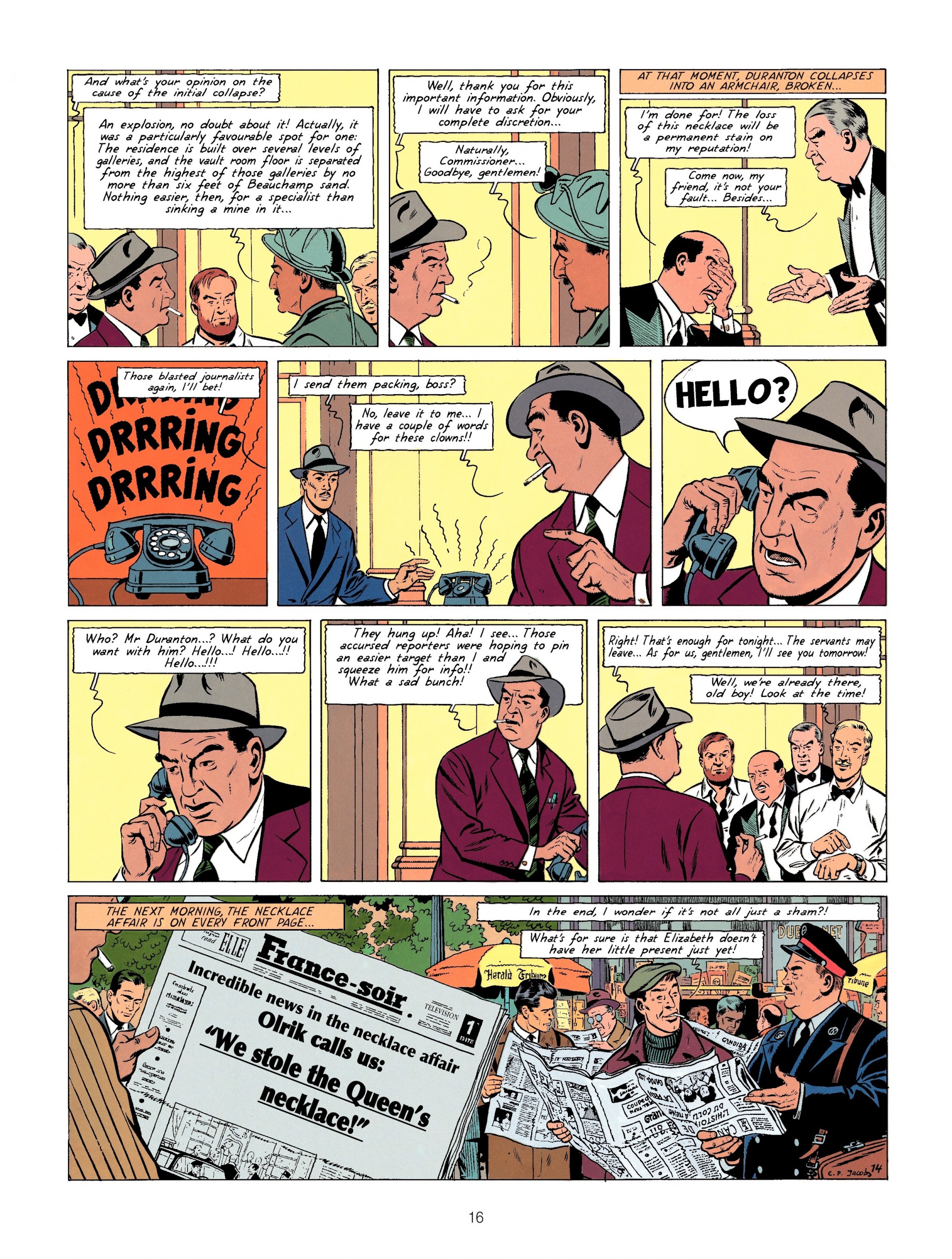 Read online Blake & Mortimer comic -  Issue #7 - 16