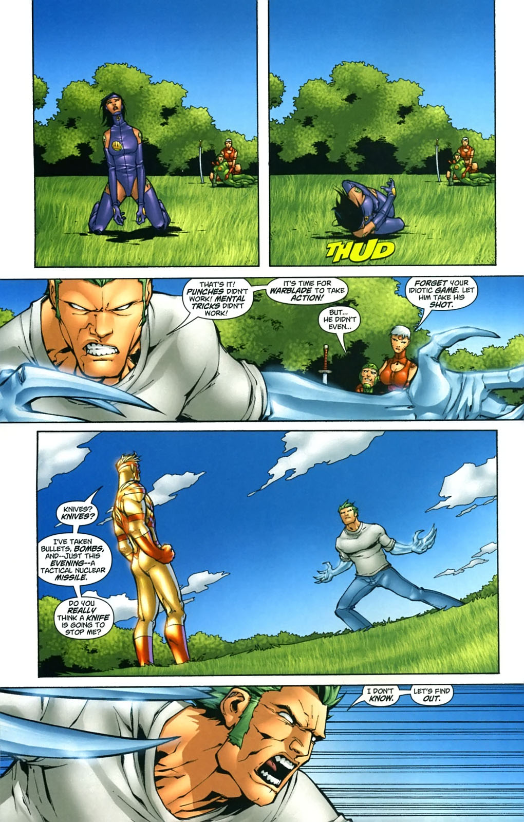 Read online Captain Atom: Armageddon comic -  Issue #4 - 13