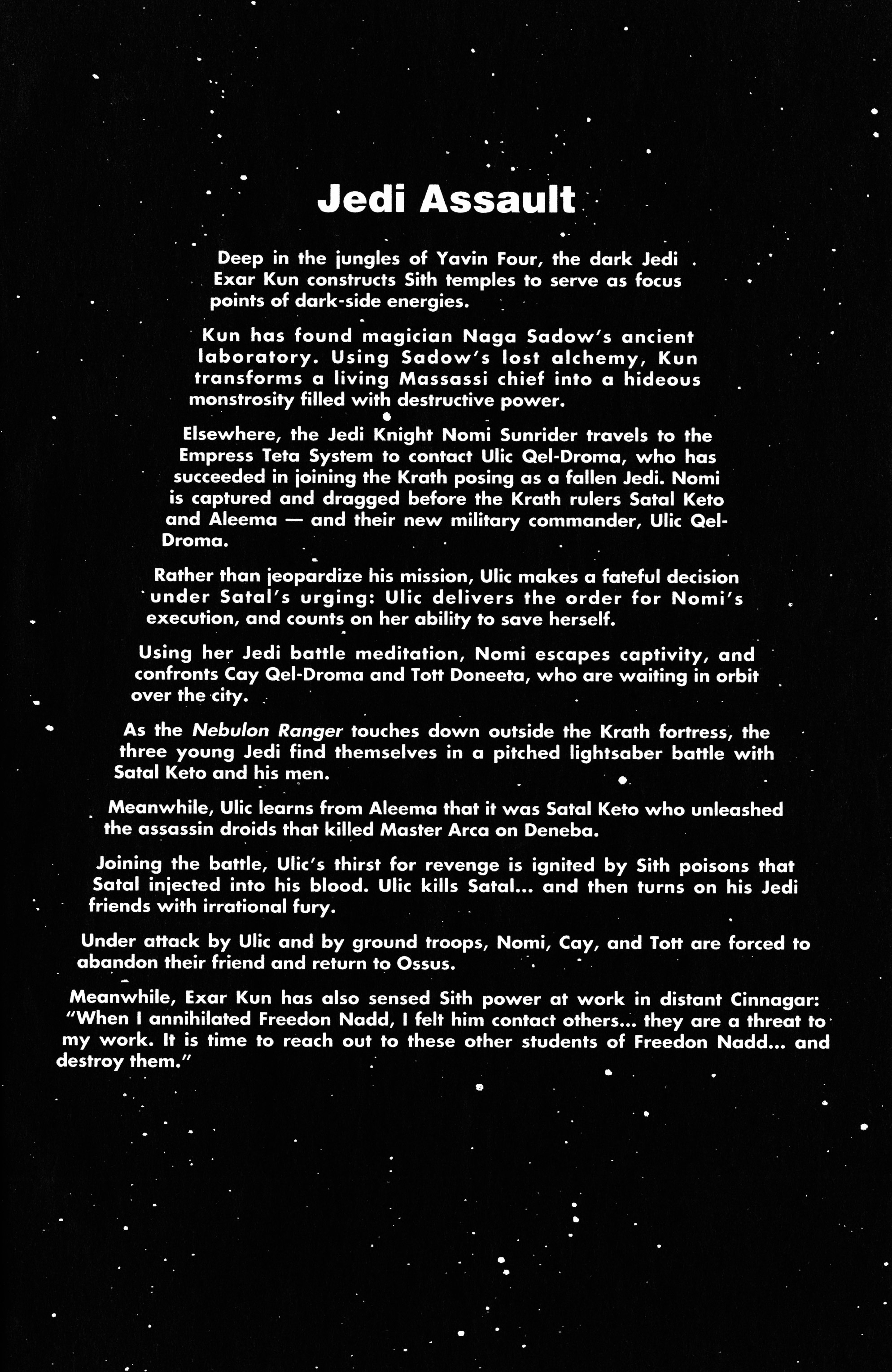 Read online Star Wars: Tales of the Jedi - Dark Lords of the Sith comic -  Issue #6 - 3