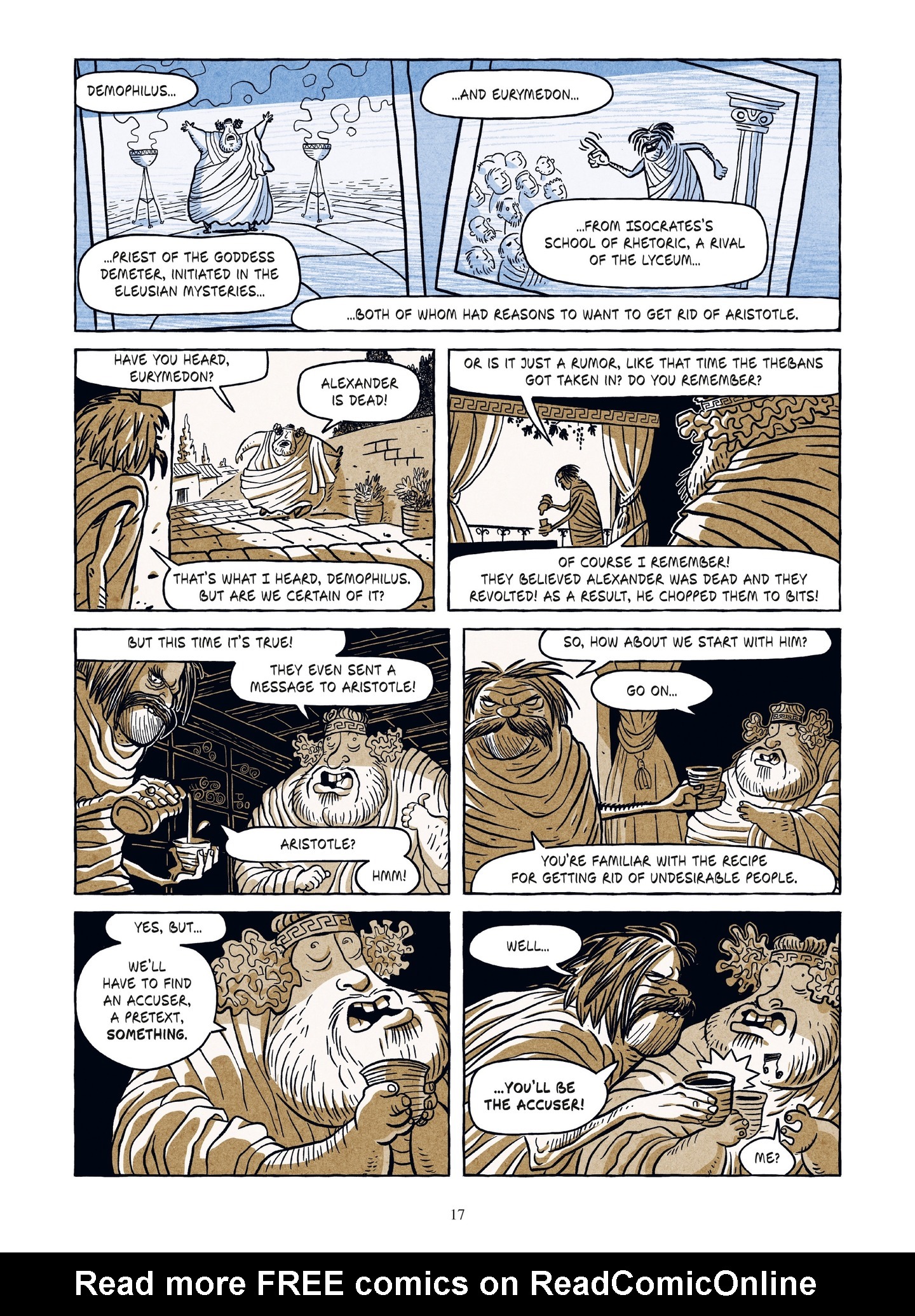 Read online Aristotle comic -  Issue # TPB 1 - 13