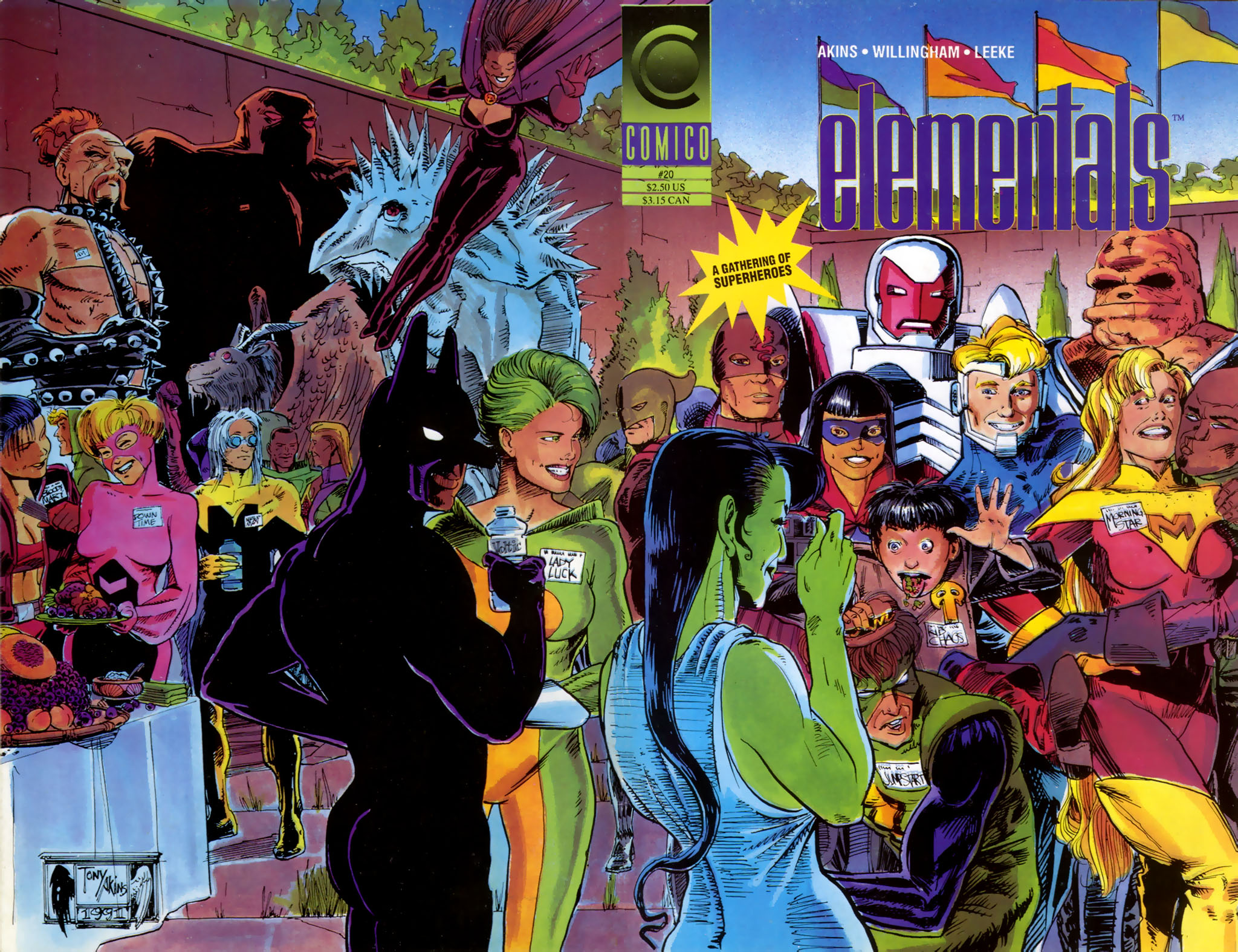 Read online Elementals (1989) comic -  Issue #20 - 1