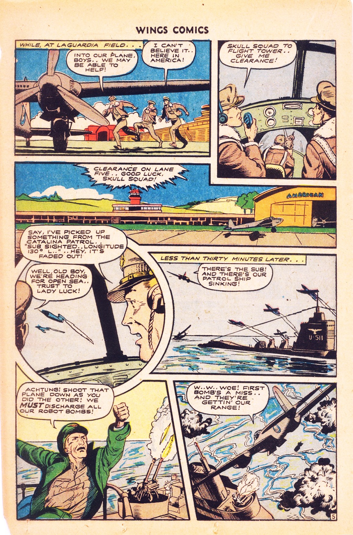 Read online Wings Comics comic -  Issue #53 - 34