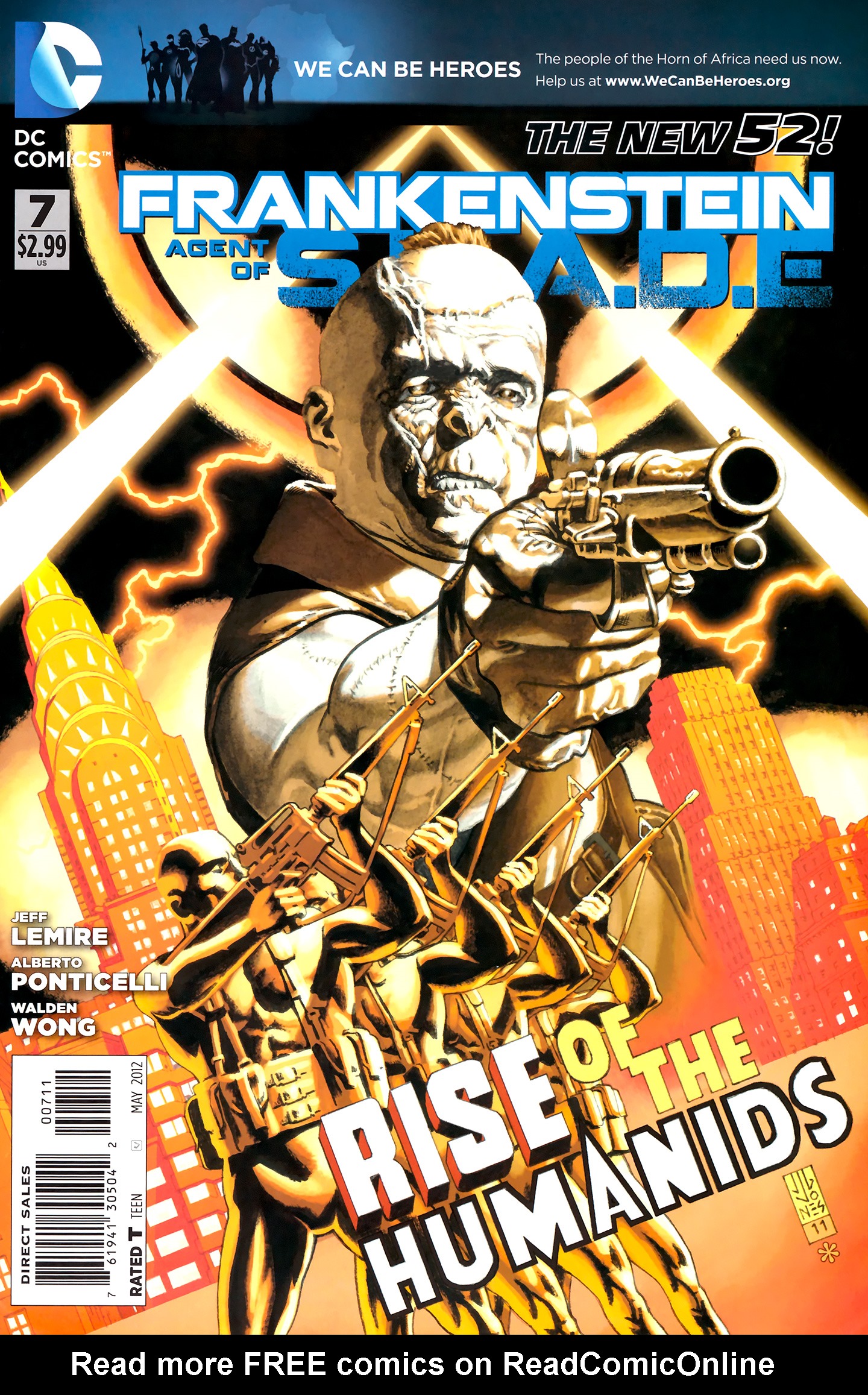 Read online Frankenstein, Agent of S.H.A.D.E. comic -  Issue #7 - 1
