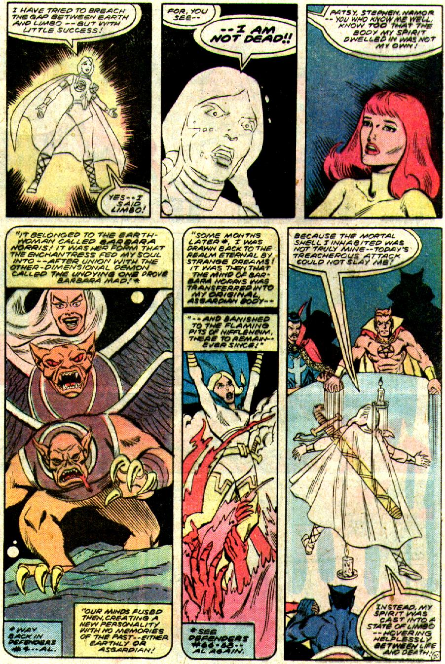 Read online The Defenders (1972) comic -  Issue #107 - 21