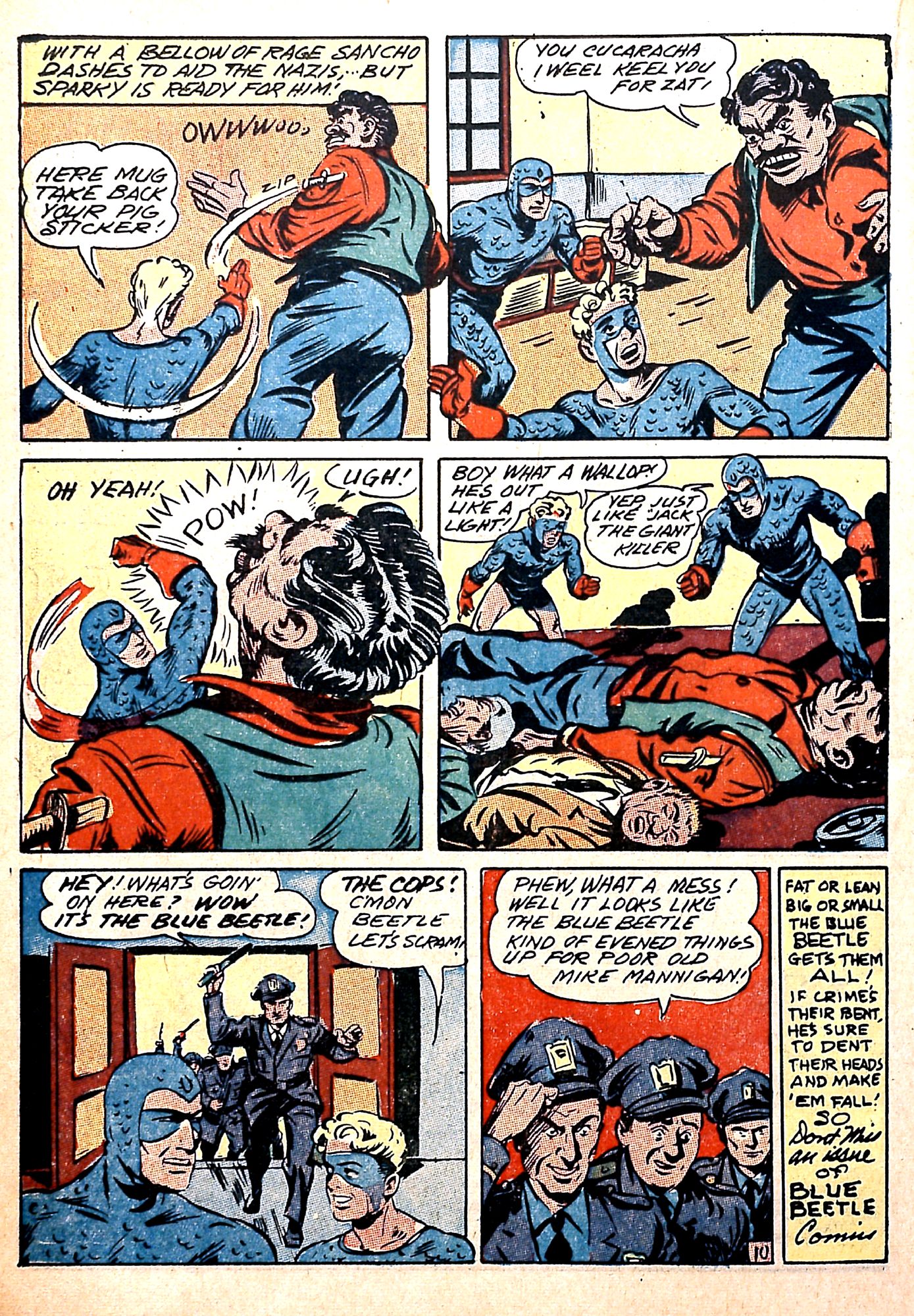 Read online The Blue Beetle comic -  Issue #17 - 32