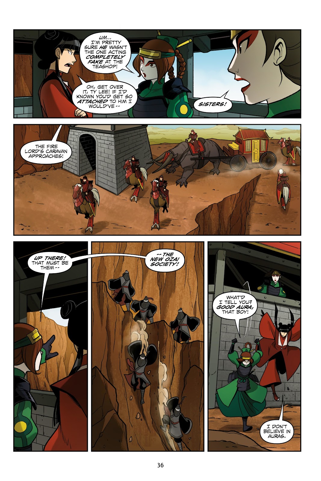 Nickelodeon Avatar: The Last Airbender - Smoke and Shadow issue Omnibus (Part 1) - Page 38
