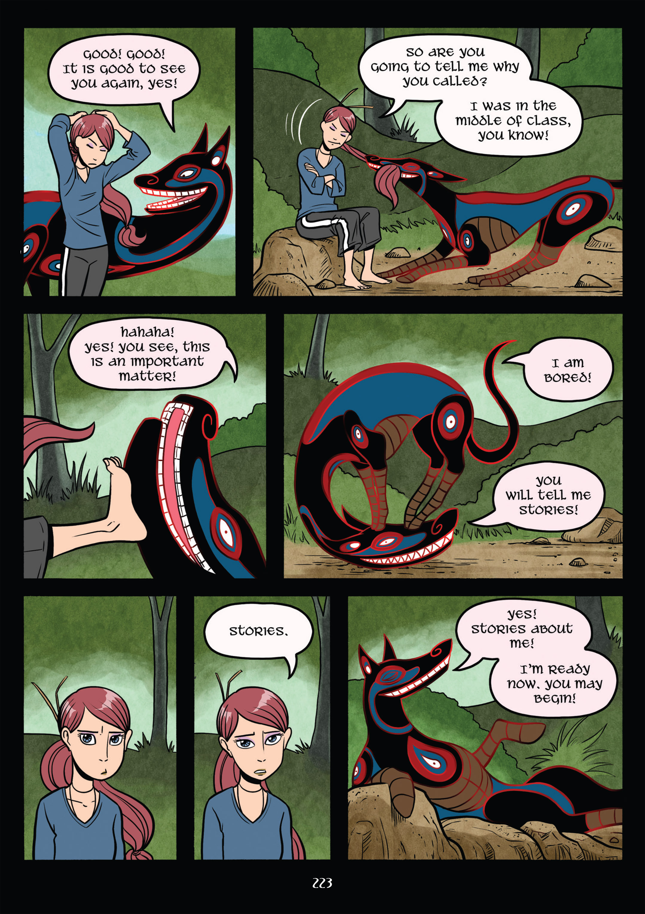 Read online Gunnerkrigg Court comic -  Issue # TPB 4 (Part 3) - 23