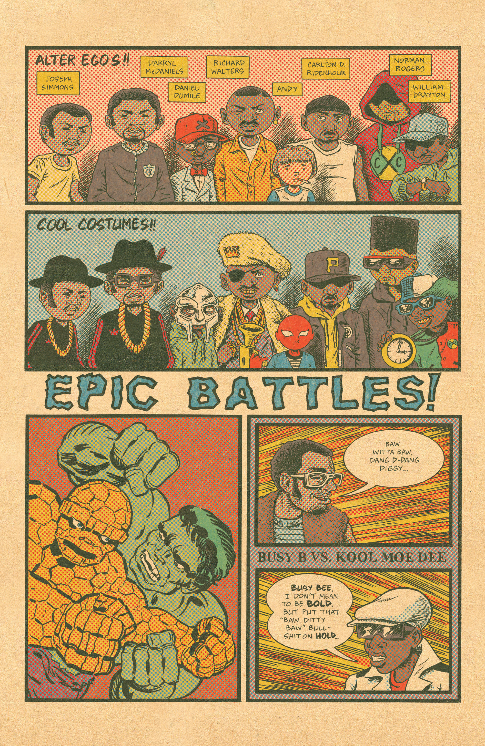 Read online Free Comic Book Day 2014 comic -  Issue # Hip Hop Family Tree Two-in-One - 4