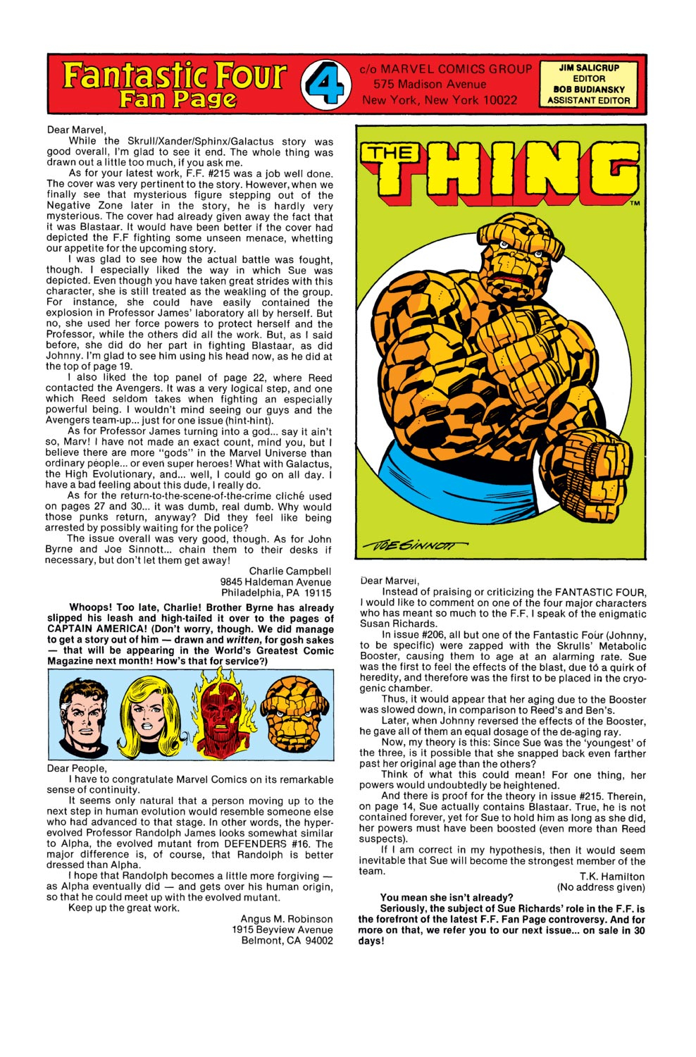 Read online Fantastic Four (1961) comic -  Issue #219 - 19