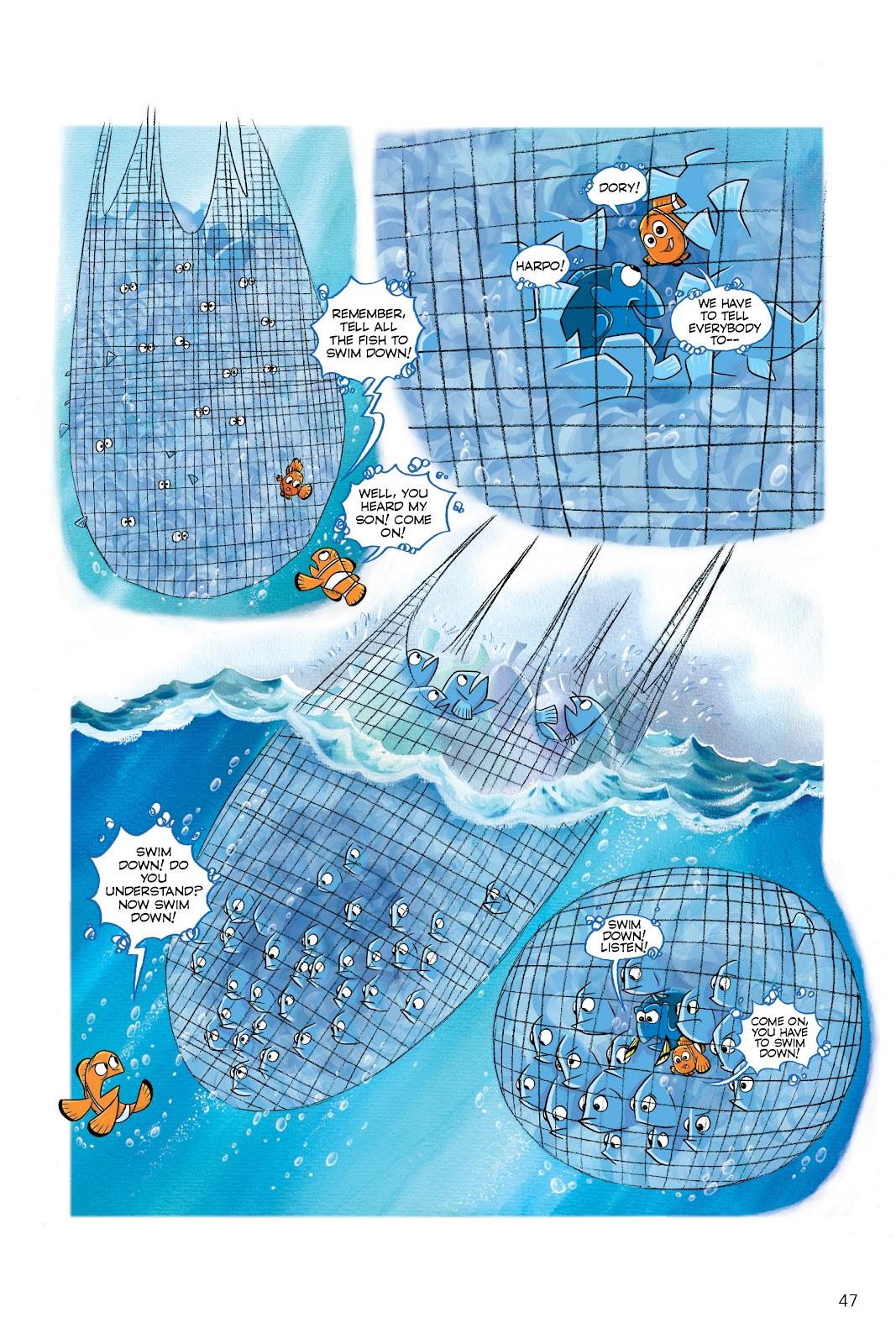 Disney/PIXAR Finding Nemo and Finding Dory: The Story of the Movies in Comics issue TPB - Page 47