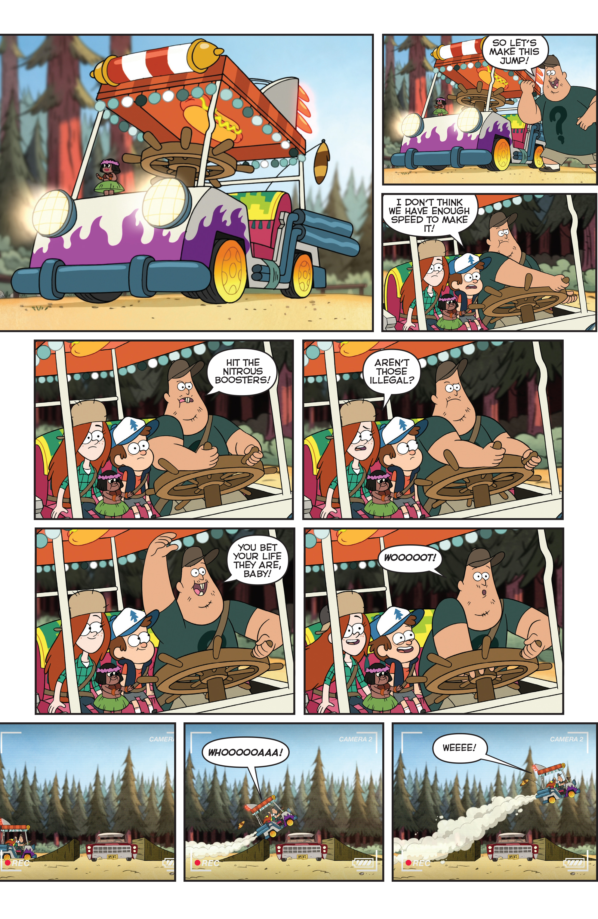 Read online Disney Gravity Falls Shorts Cinestory Comic comic -  Issue #2 - 28