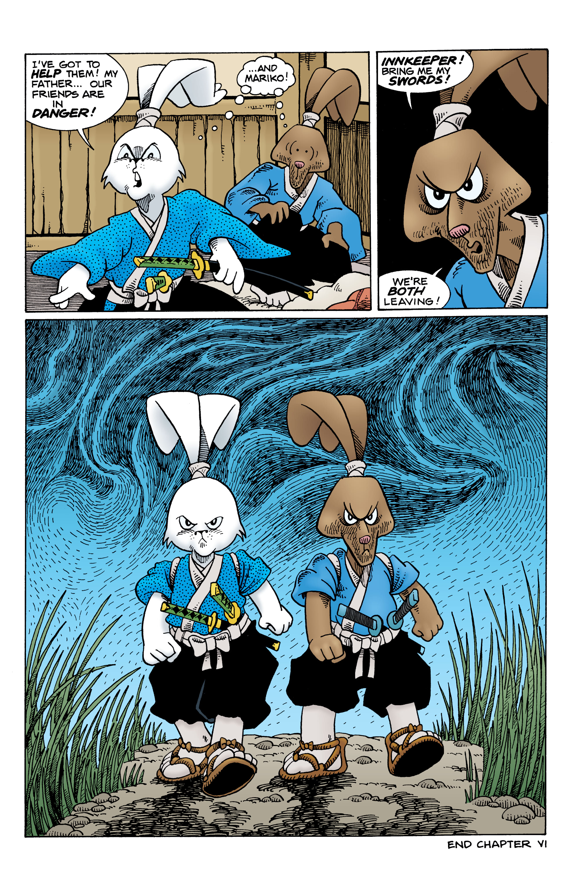 Read online Usagi Yojimbo Color Classics comic -  Issue #3 - 22
