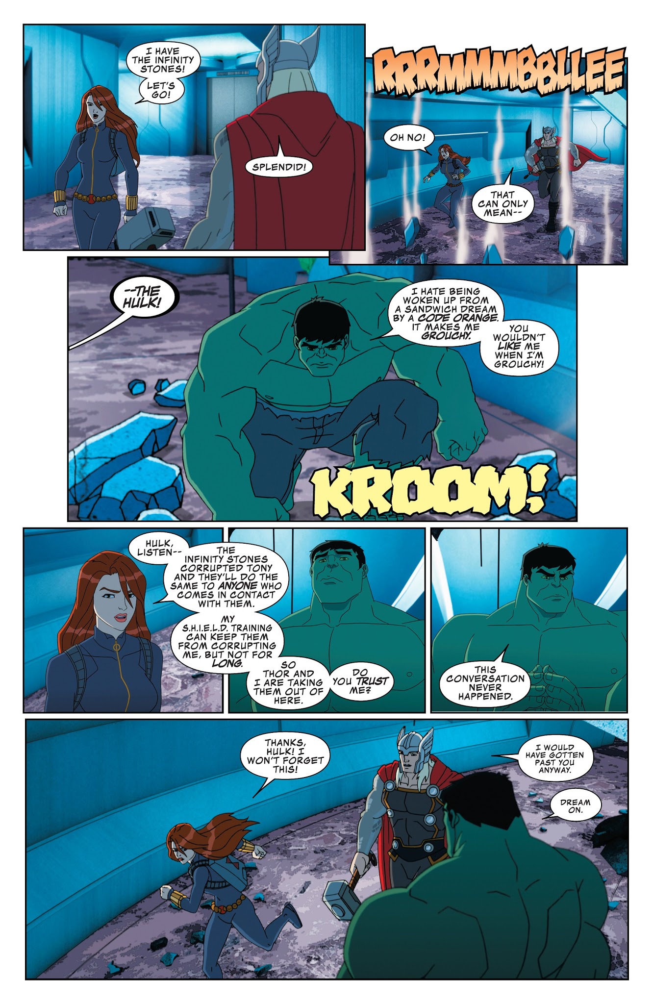 Read online Avengers vs. Thanos (2018) comic -  Issue # TPB - 52