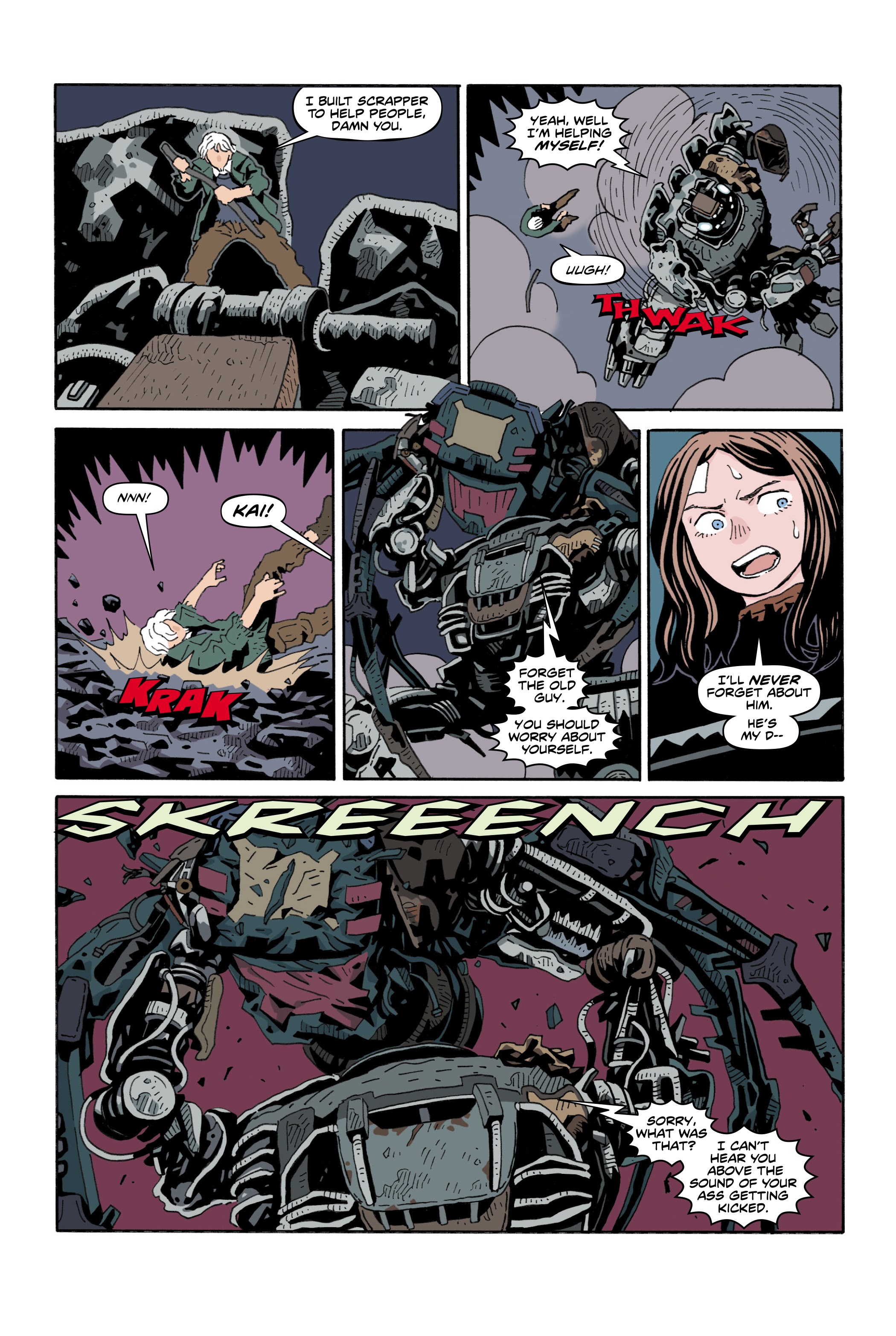 Read online Pacific Rim: Amara comic -  Issue # TPB - 70