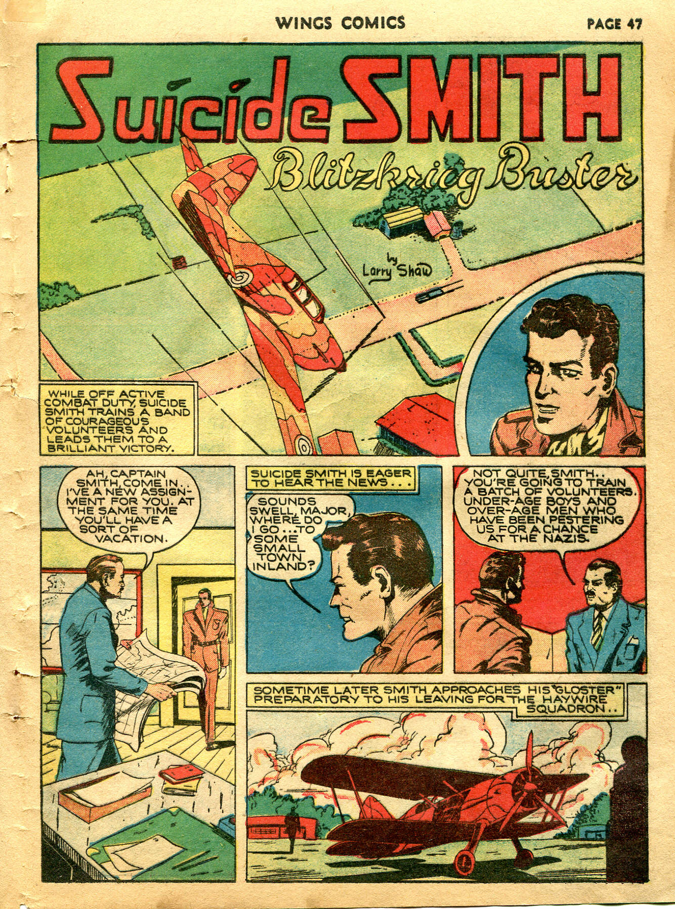 Read online Wings Comics comic -  Issue #5 - 49