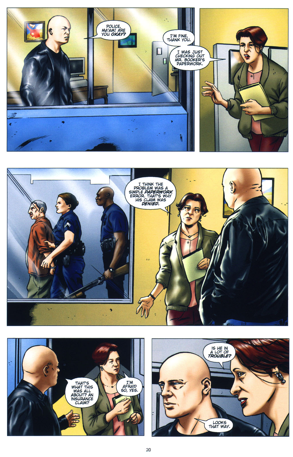 Read online The Shield: Spotlight comic -  Issue #2 - 22