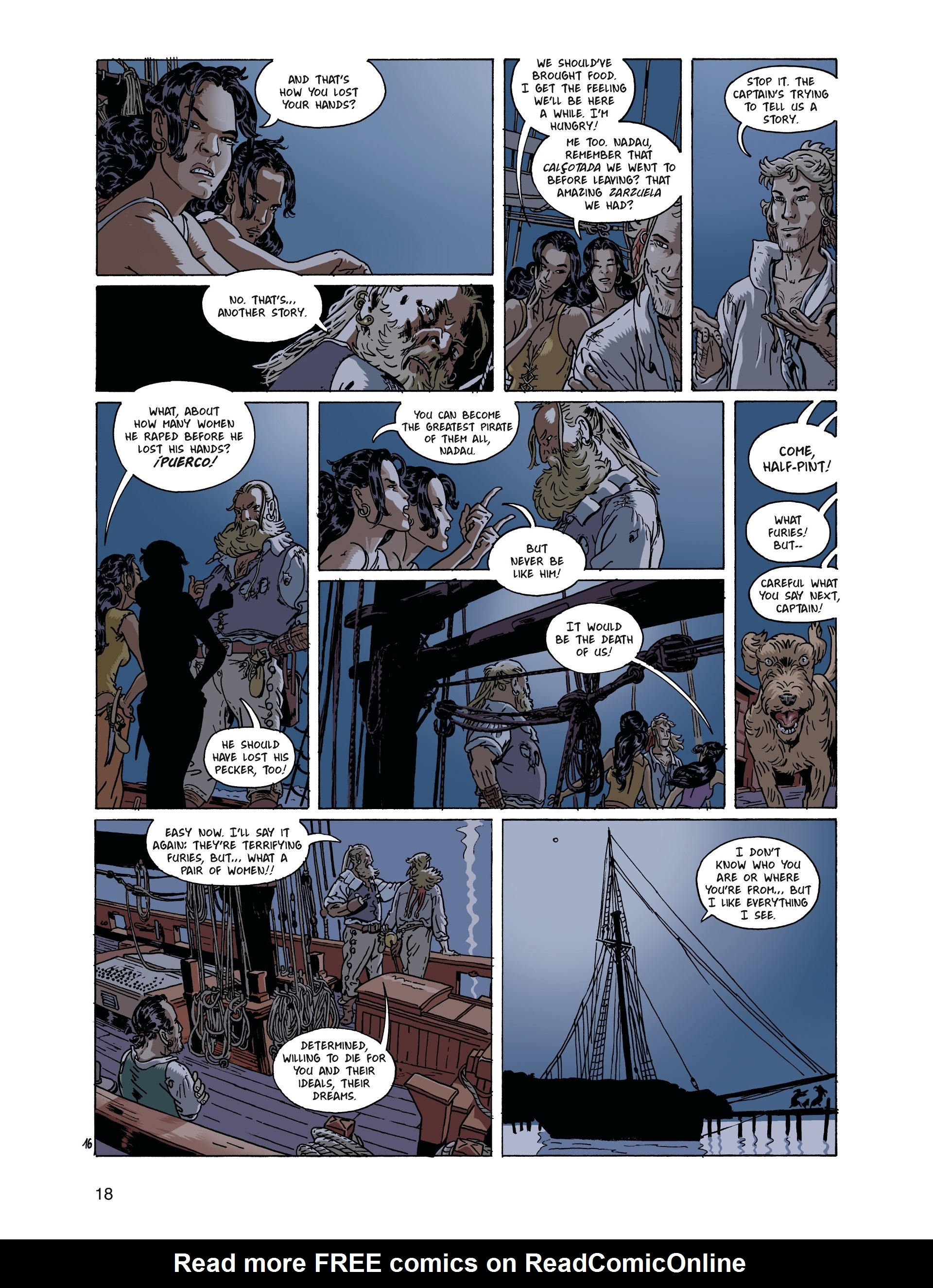 Read online Gypsies of the High Seas comic -  Issue # TPB 2 - 18