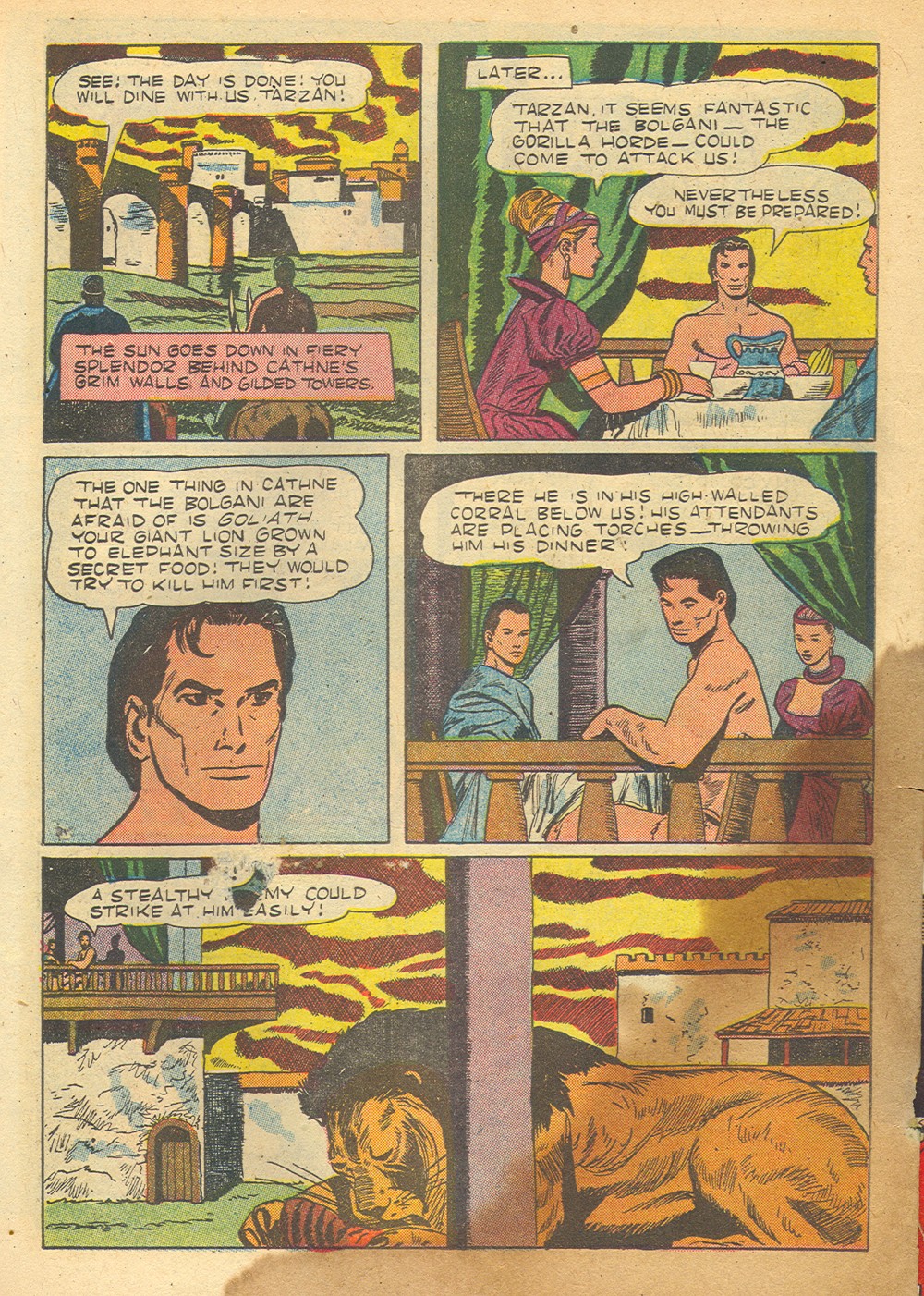 Read online Tarzan (1948) comic -  Issue #54 - 30