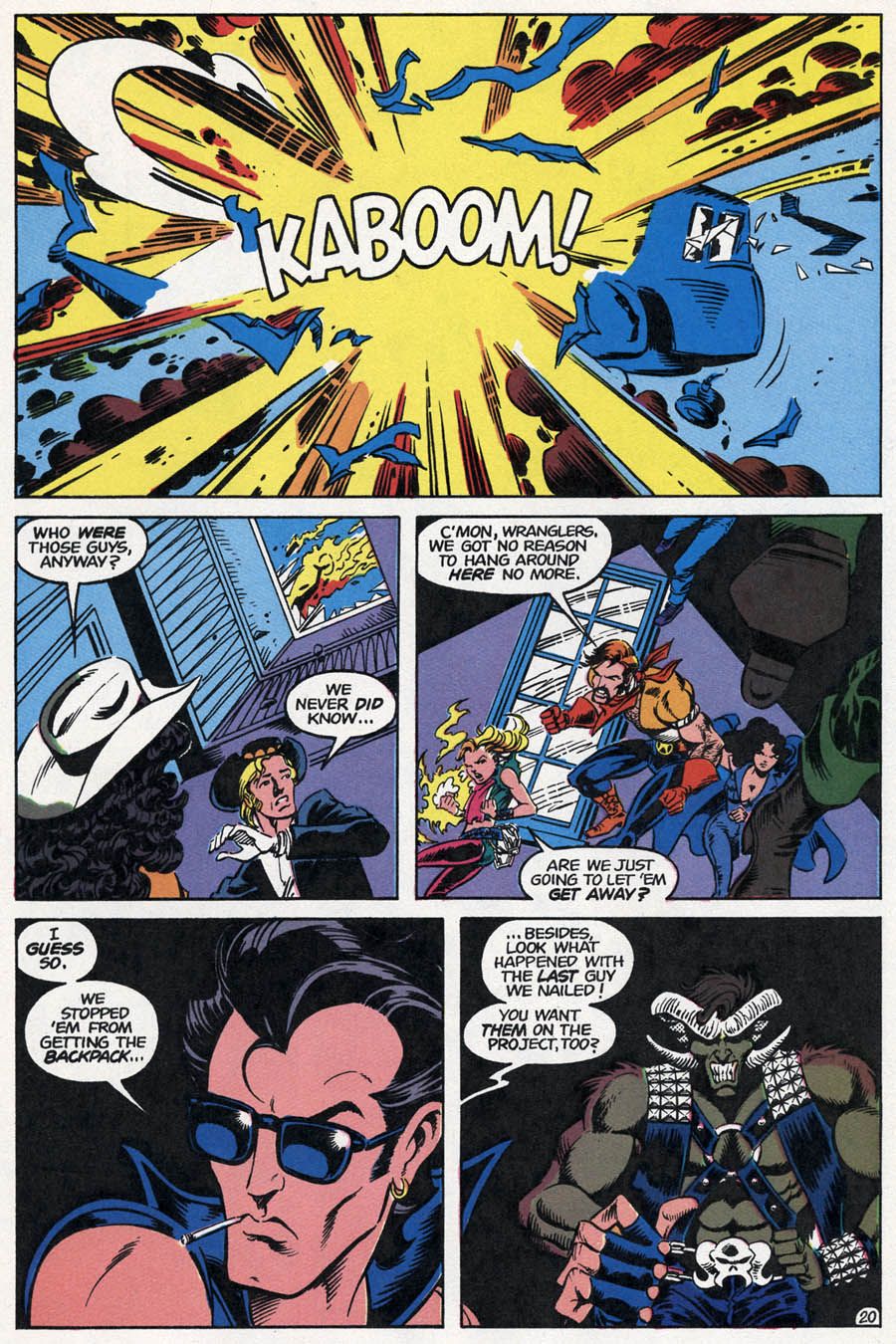 Read online Liberty Project comic -  Issue #4 - 22