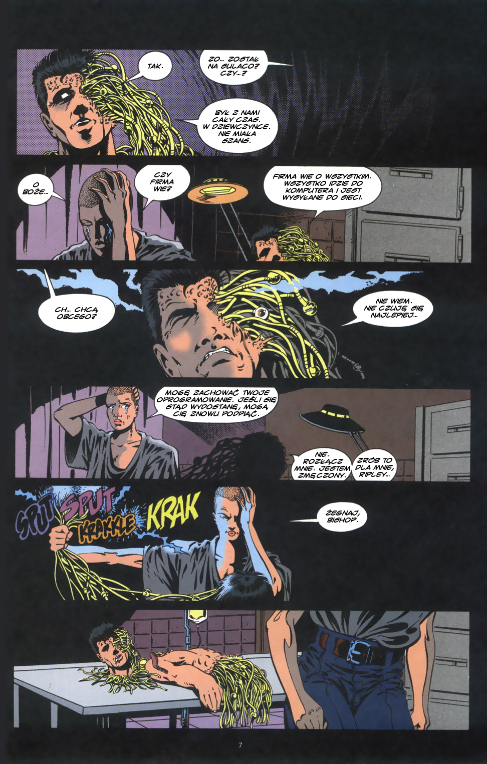 Read online Alien 3 comic -  Issue #2 - 8