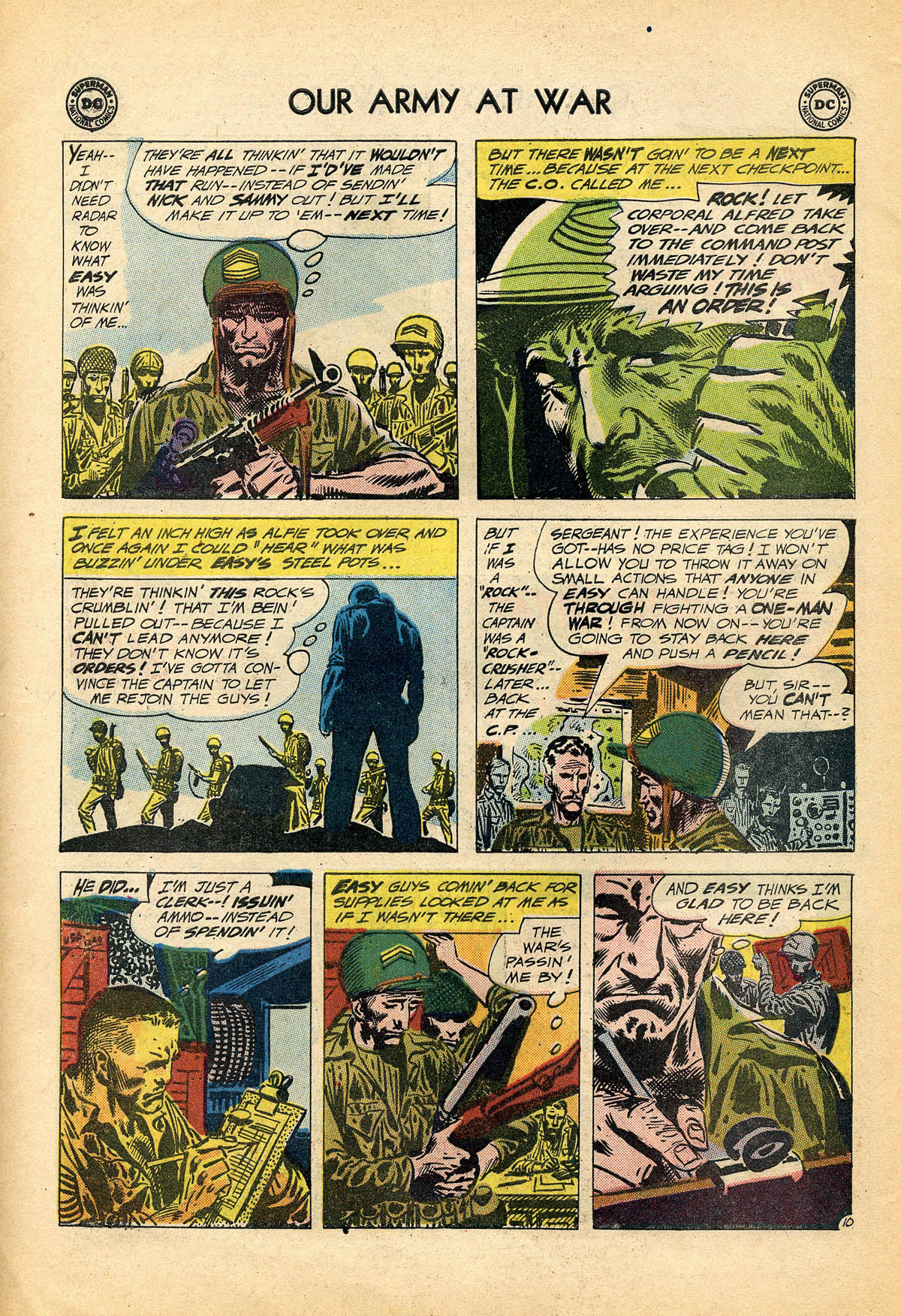 Read online Our Army at War (1952) comic -  Issue #96 - 14