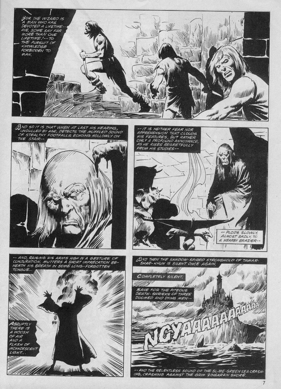 The Savage Sword Of Conan issue 61 - Page 7