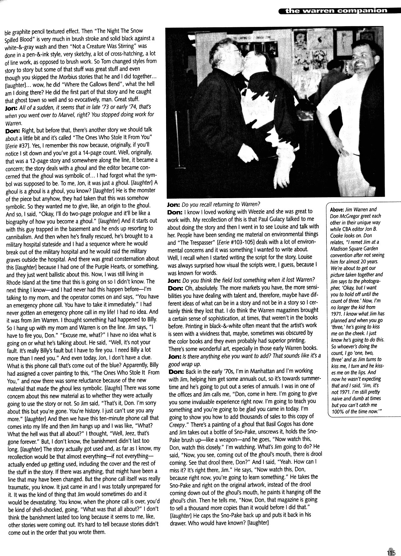 Read online Warren Companion comic -  Issue # TPB (Part 2) - 16