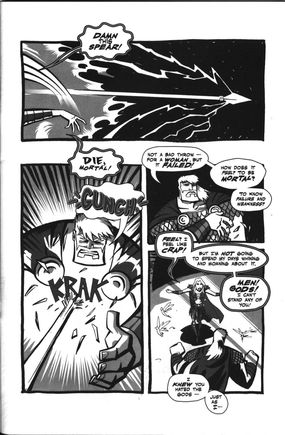 Read online Hammer of the Gods comic -  Issue #3 - 4