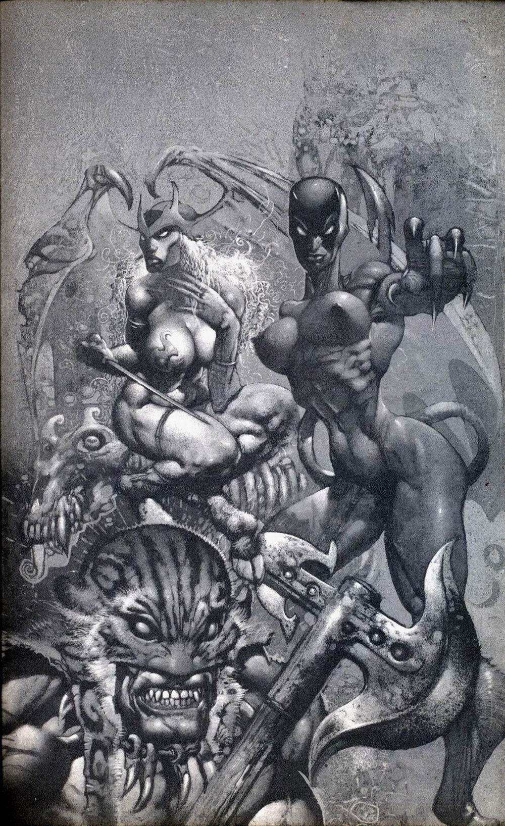 Read online Verotik Illustrated comic -  Issue #1 - 44