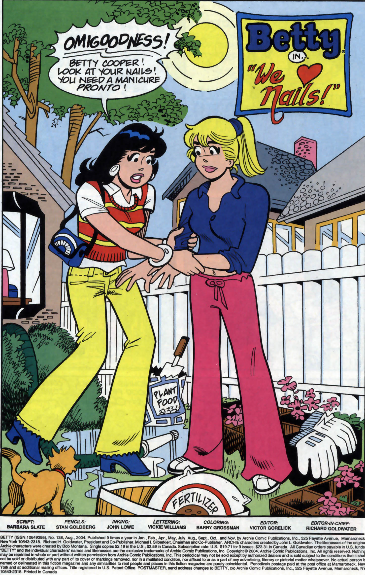 Read online Betty comic -  Issue #138 - 2