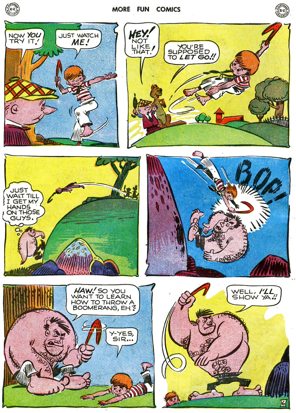 Read online More Fun Comics comic -  Issue #124 - 8