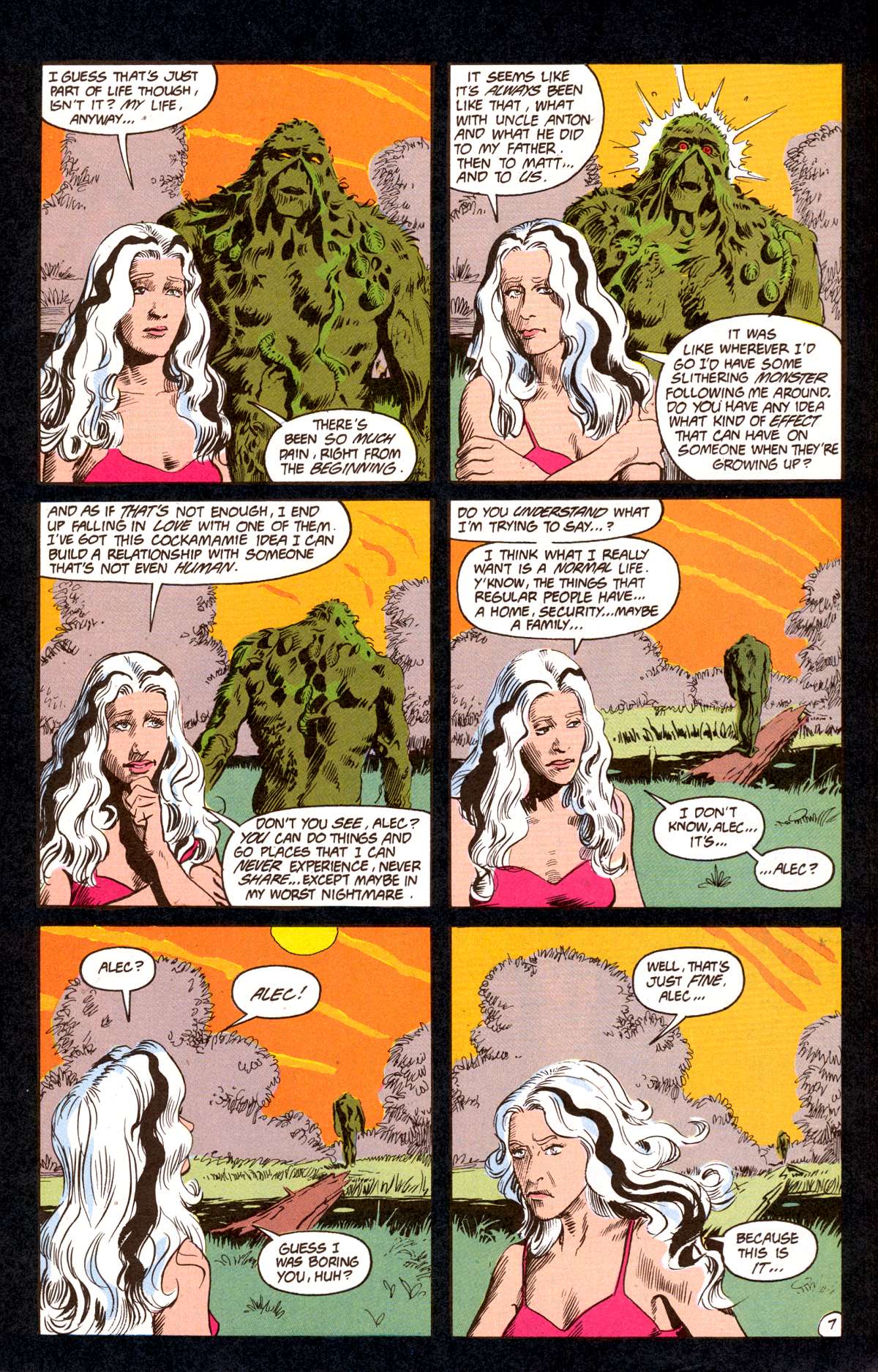 Read online Swamp Thing (1982) comic -  Issue # _Annual 3 - 8