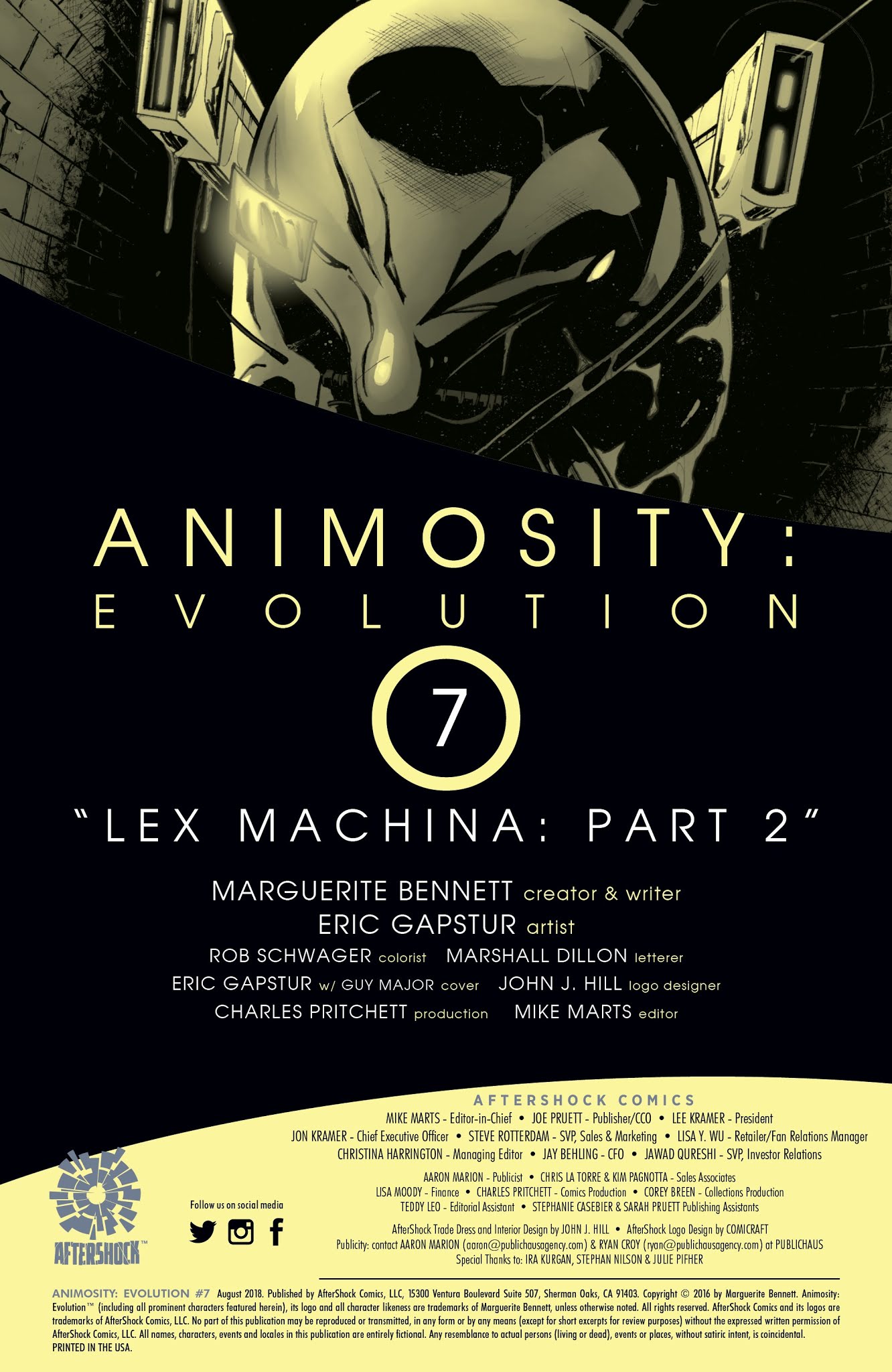 Read online Animosity: Evolution comic -  Issue #7 - 2