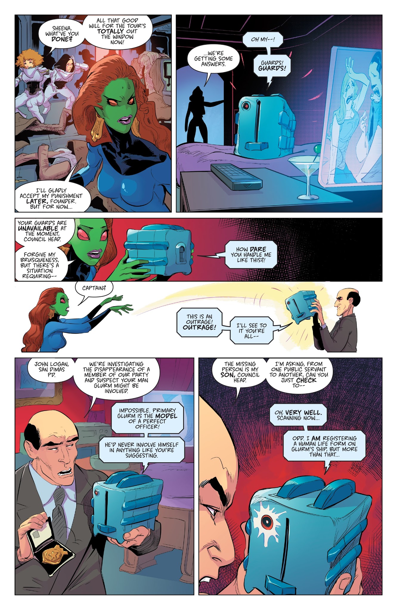 Read online Bill & Ted Save the Universe comic -  Issue #4 - 11