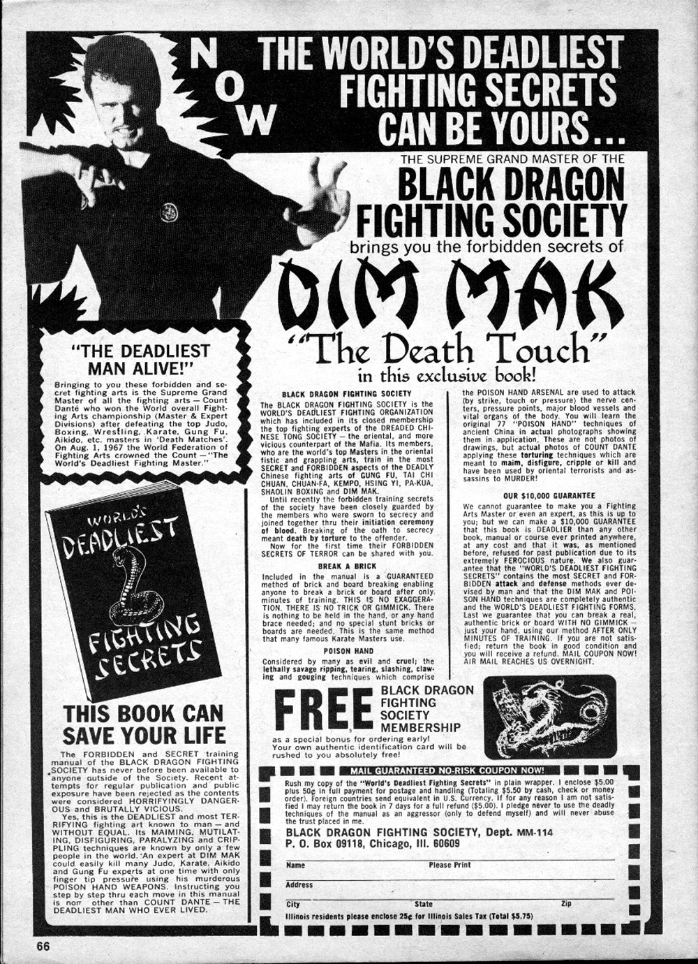 Read online The Deadly Hands of Kung Fu comic -  Issue #7 - 65