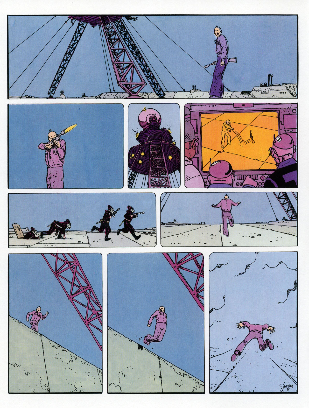 Read online Epic Graphic Novel: Moebius comic -  Issue # TPB 6 - 70