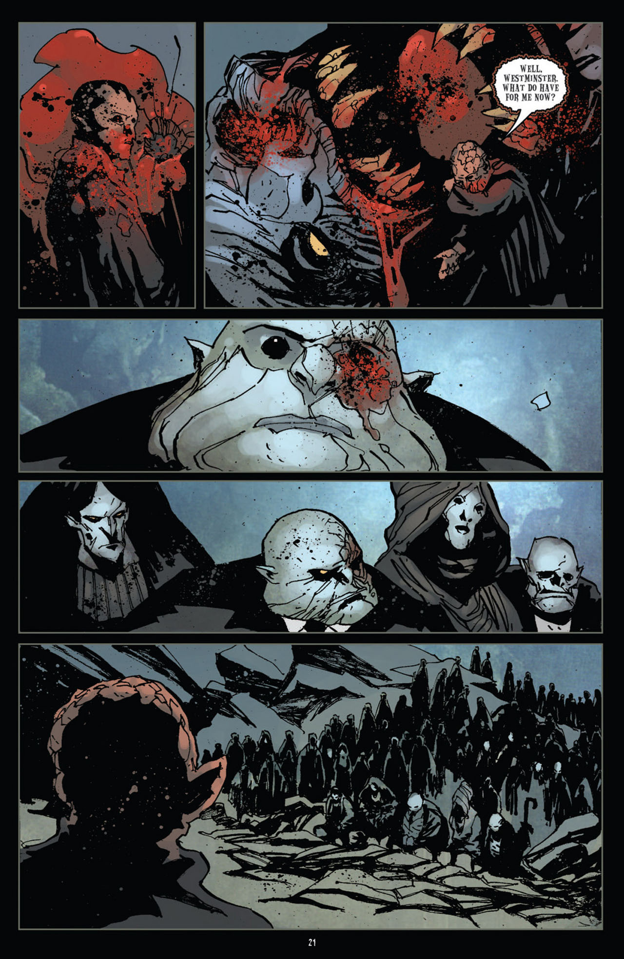 Read online 30 Days of Night (2011) comic -  Issue #12 - 22