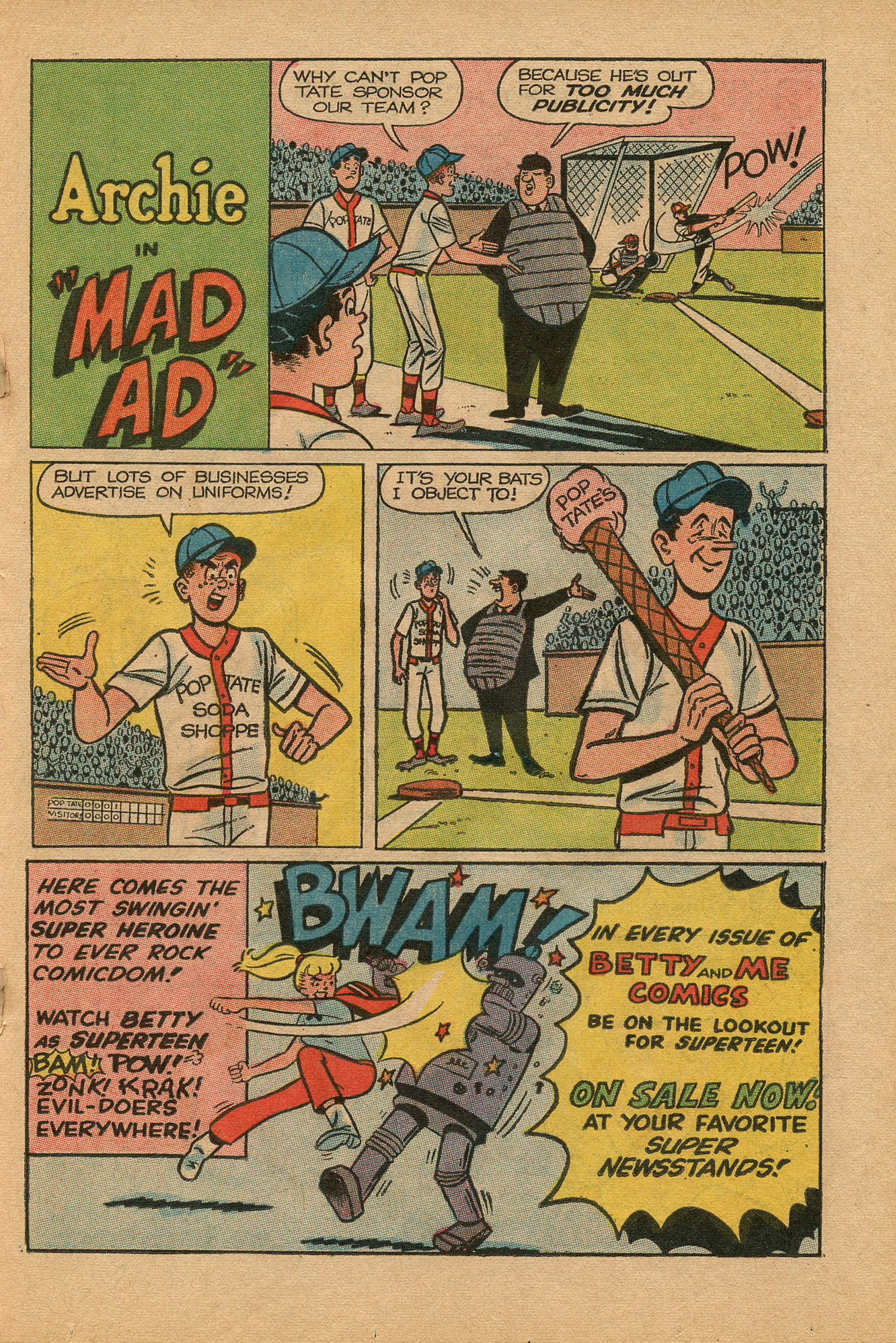 Read online Archie's Joke Book Magazine comic -  Issue #105 - 19