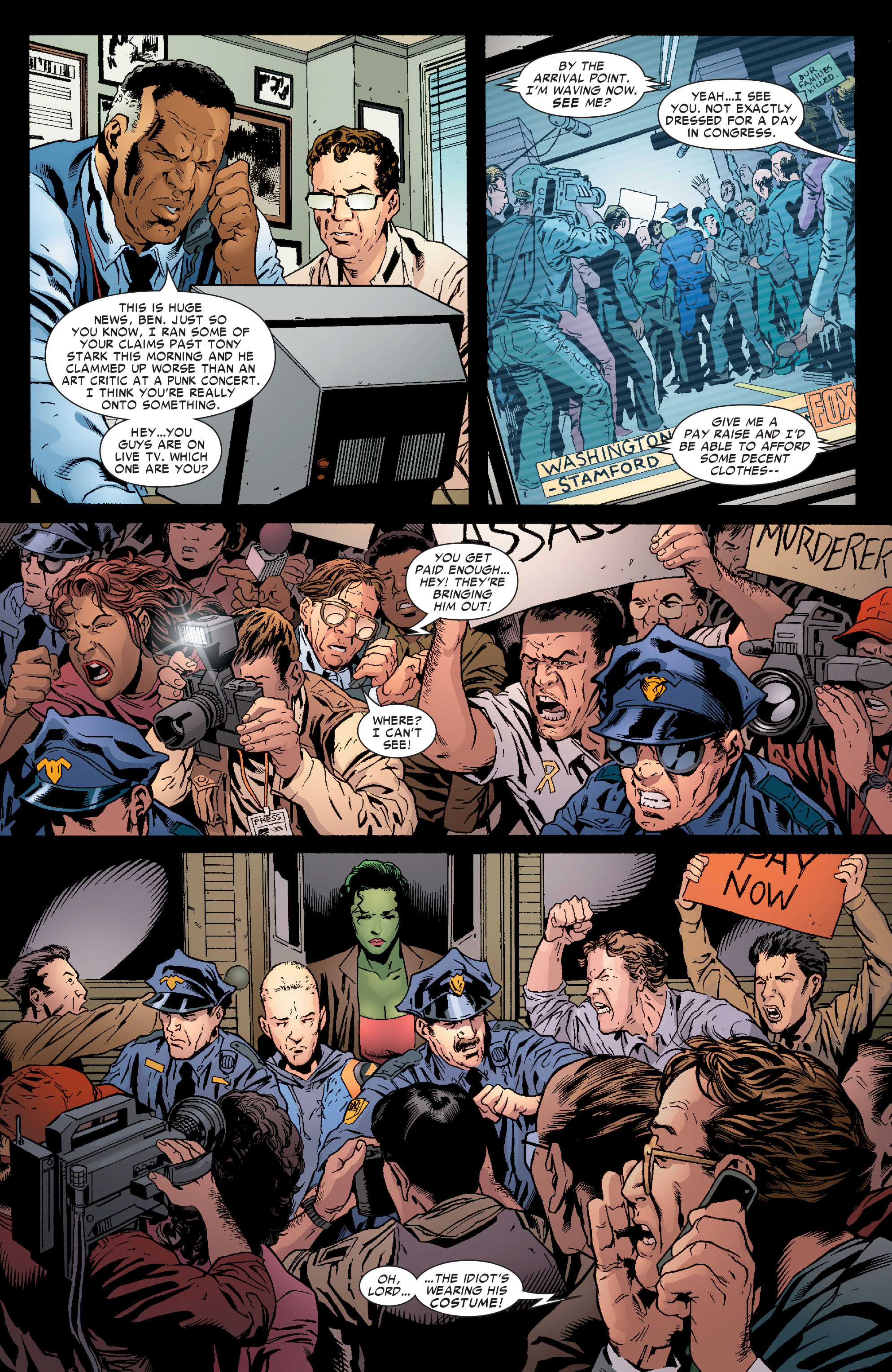 Read online Civil War: Front Line comic -  Issue #7 - 4