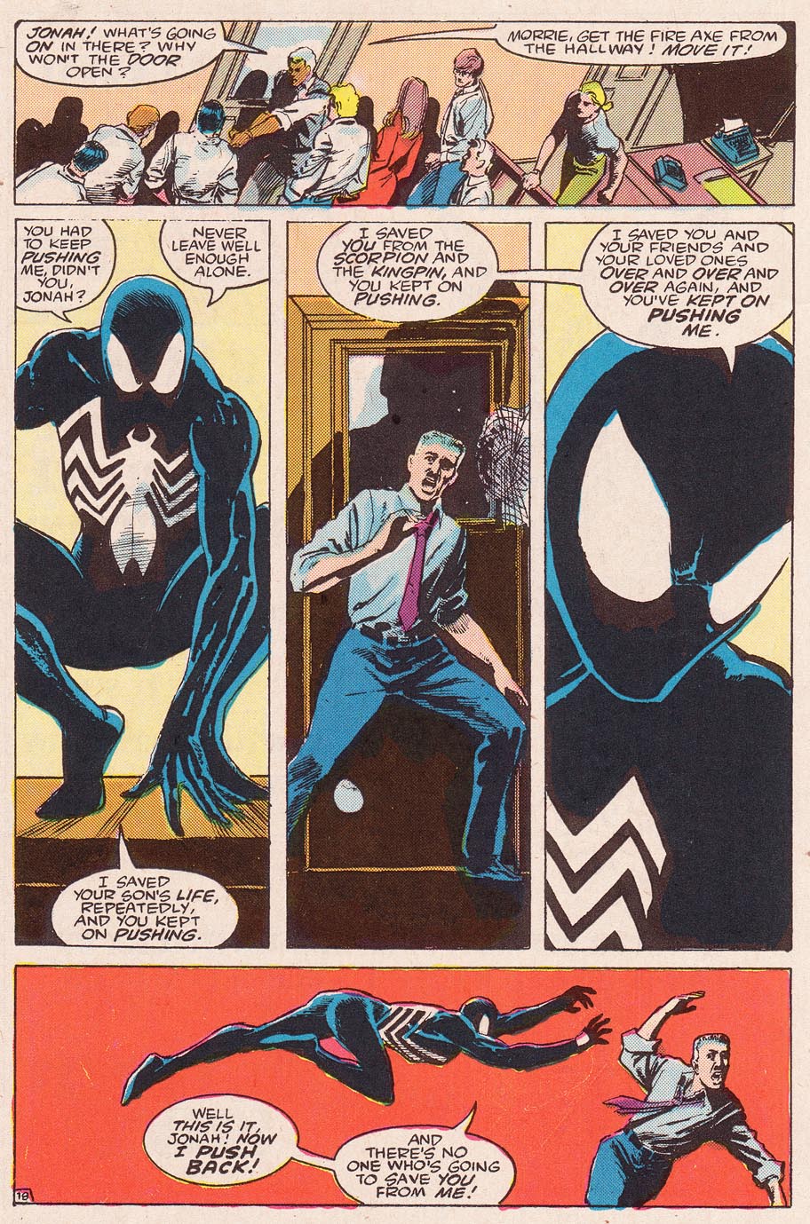 Read online Web of Spider-Man (1985) comic -  Issue #13 - 19