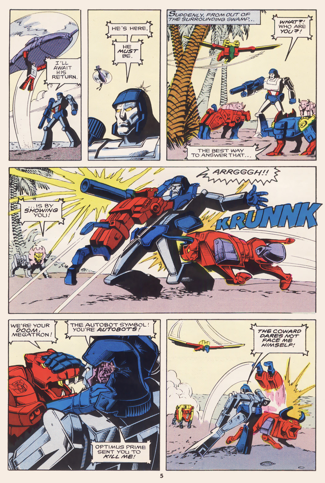 Read online The Transformers (UK) comic -  Issue #108 - 5