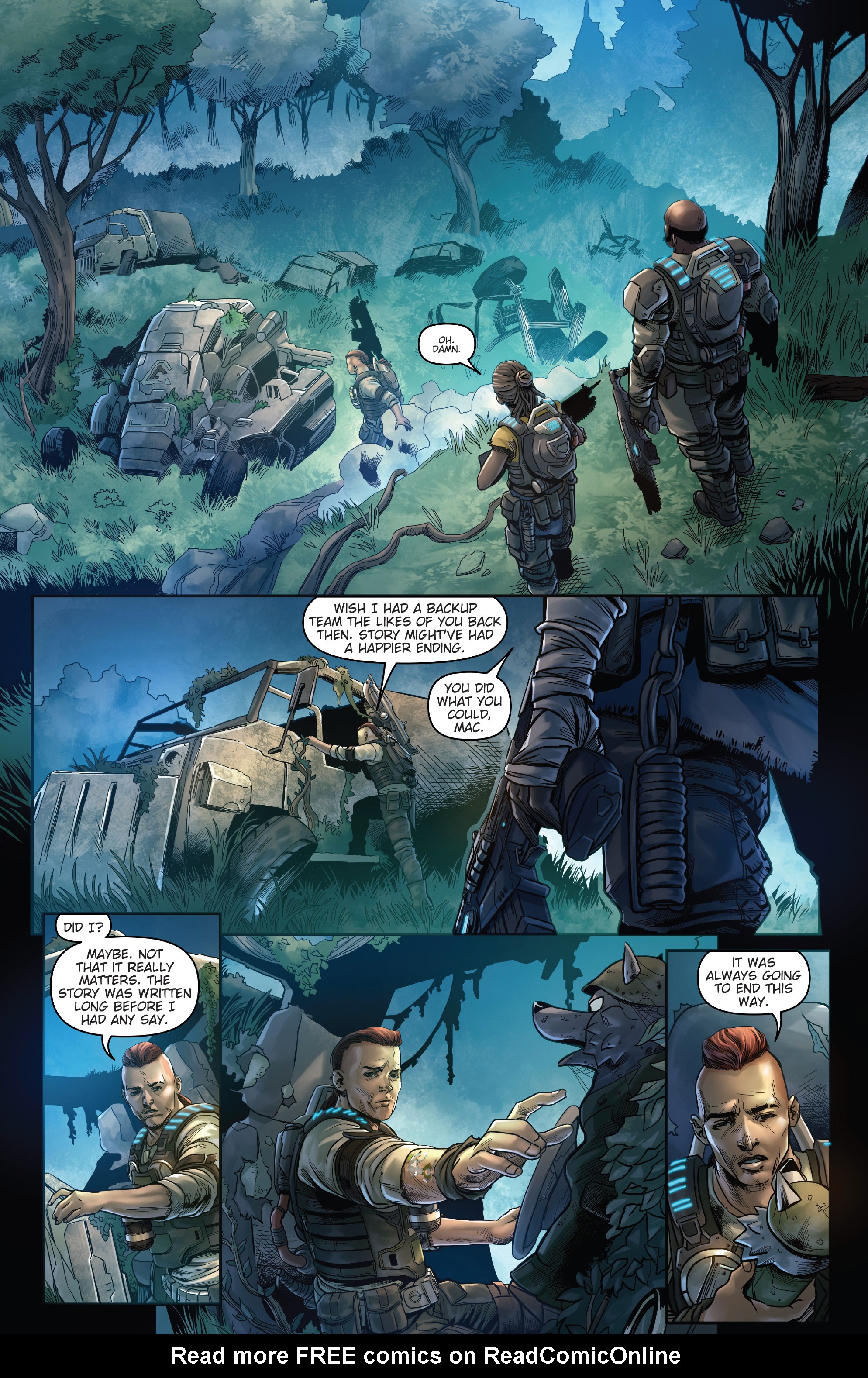 Read online Gears of War: Hivebusters comic -  Issue #3 - 8