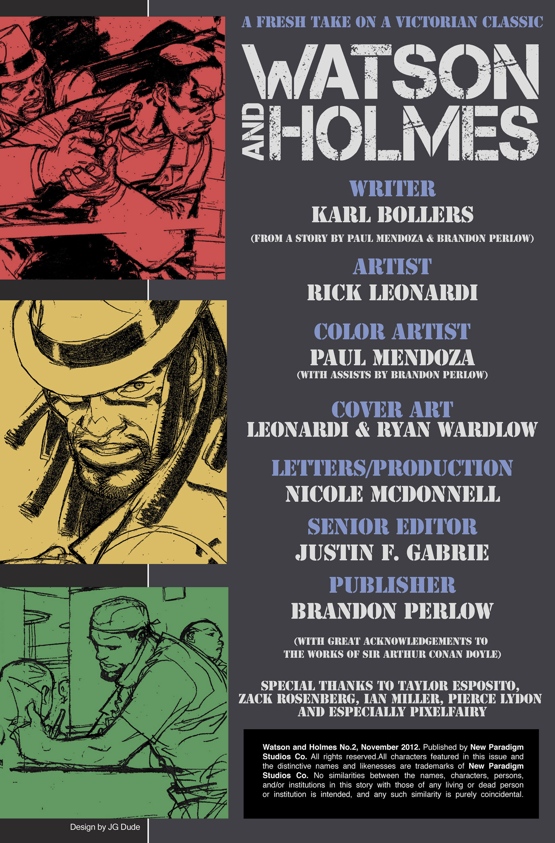 Read online Watson And Holmes comic -  Issue #2 - 3