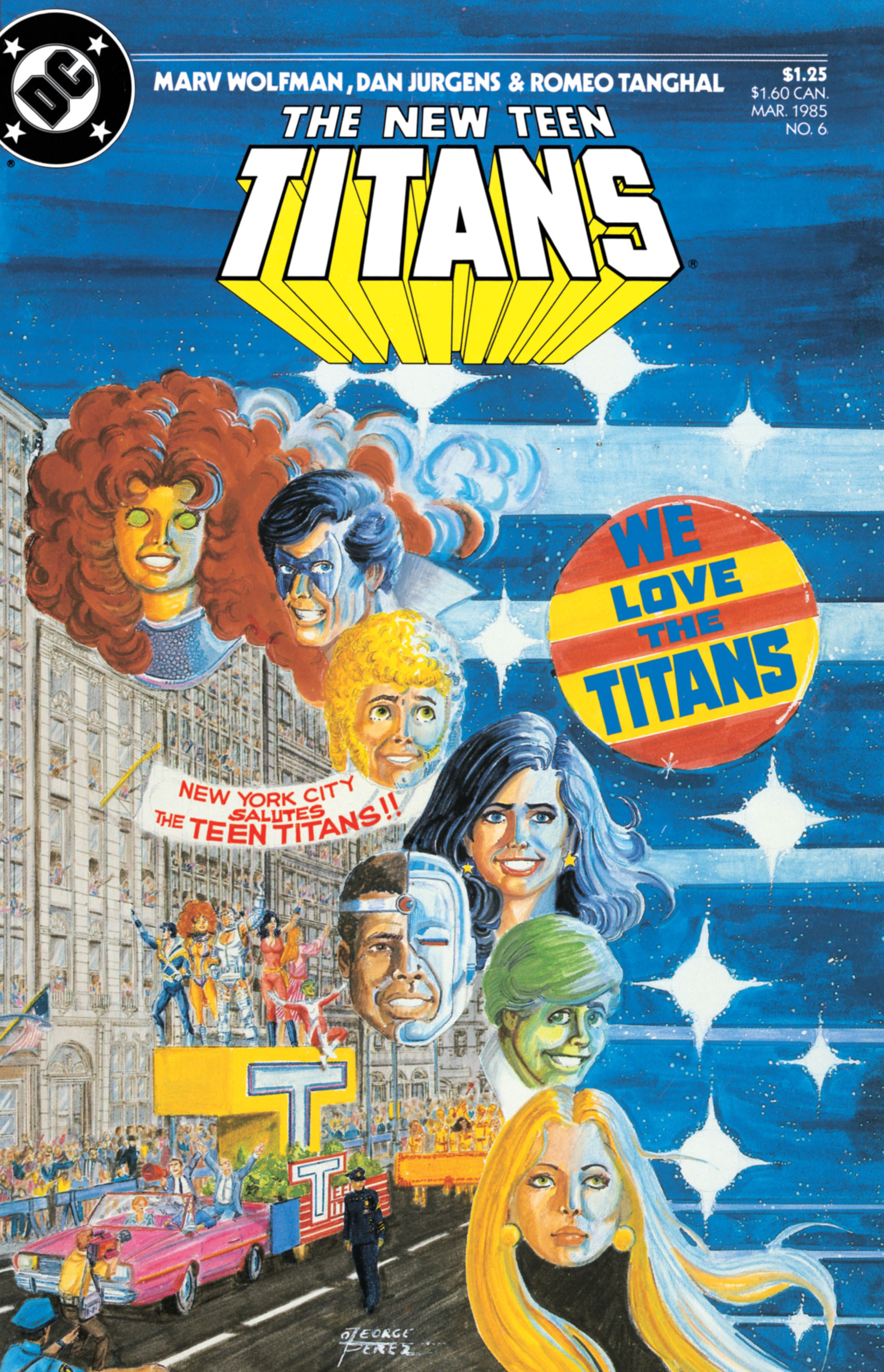 Read online The New Teen Titans (1984) comic -  Issue #6 - 1